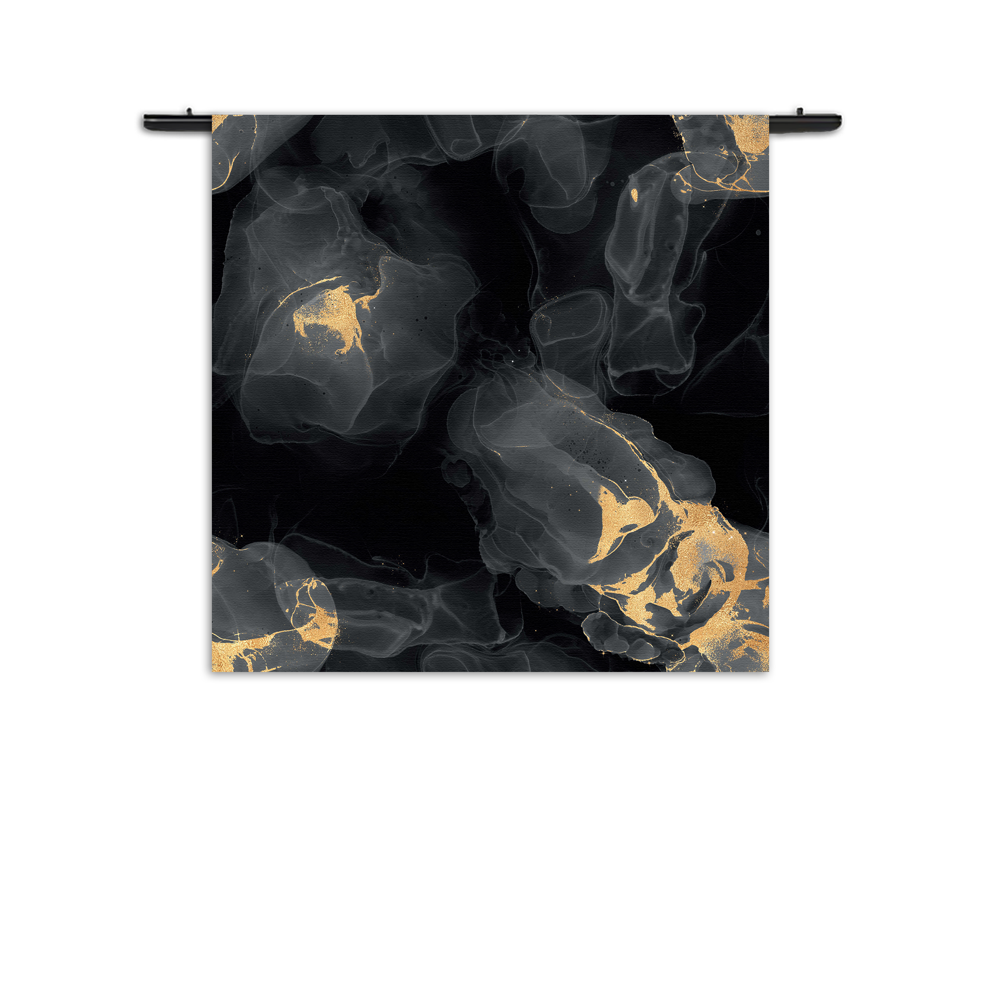 Template_Vierkant_Rond_Marmer_12-1 Wandkleed Abstract Marmer Look Zwart met Goud 03 Rechthoek Vierkant