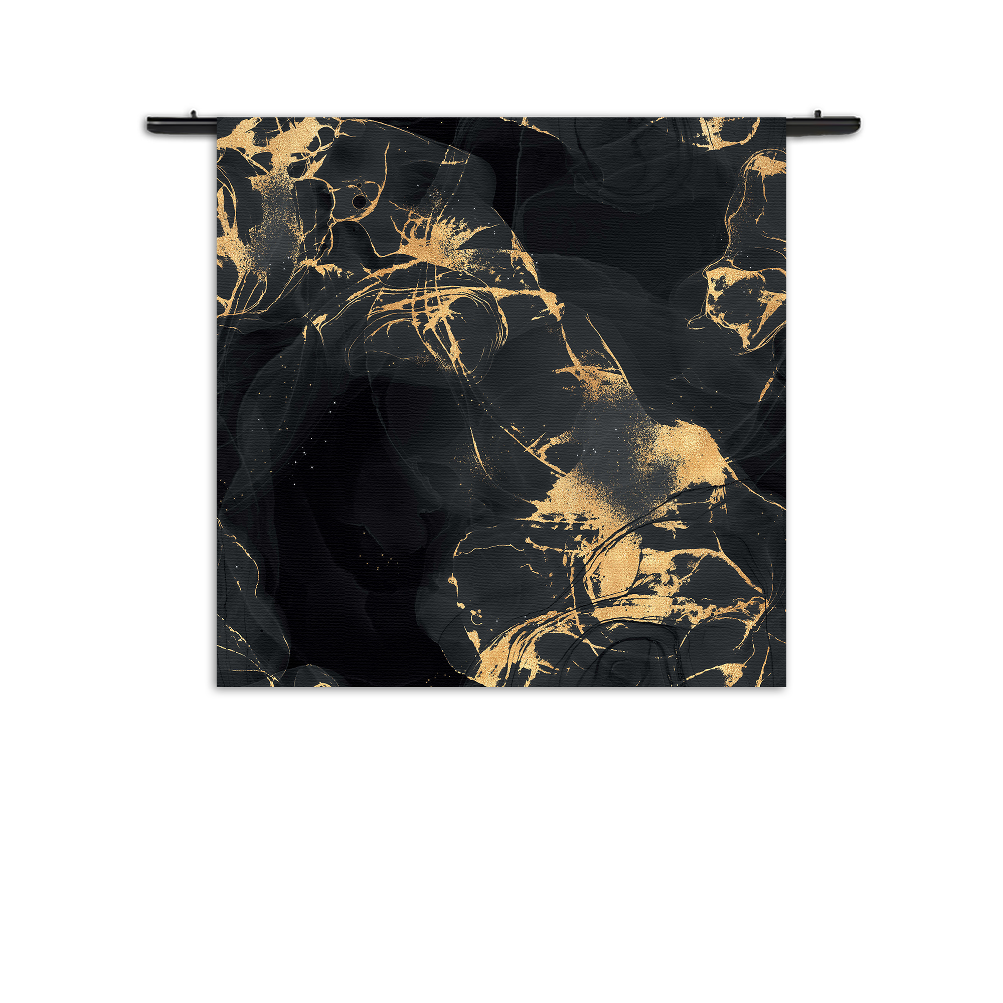 Template_Vierkant_Rond_Marmer_15-1 Wandkleed Abstract Marmer Look Zwart met Goud 04 Rechthoek Vierkant