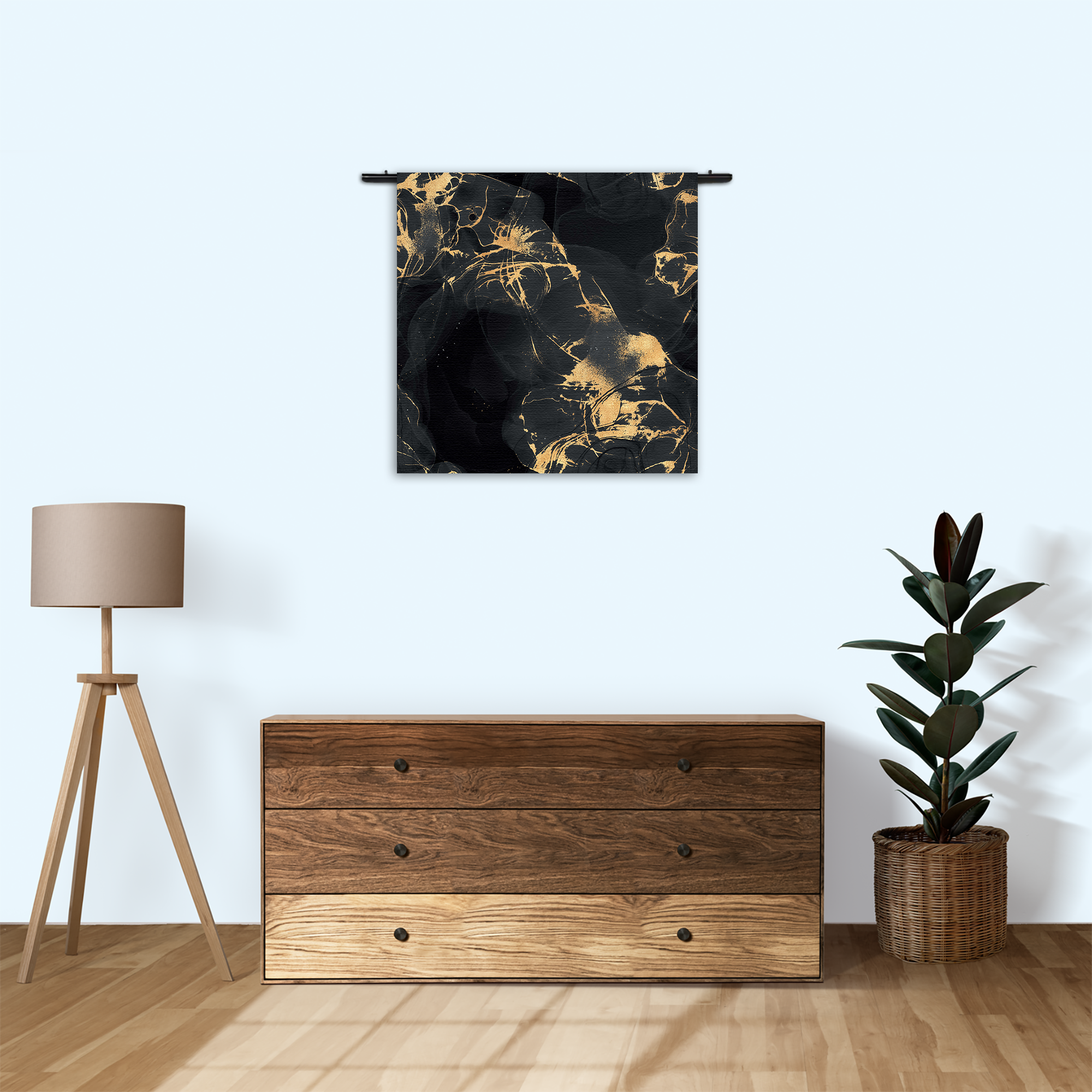 Template_Vierkant_Rond_Marmer_15-3 Wandkleed Abstract Marmer Look Zwart met Goud 04 Rechthoek Vierkant Template Vierkant Rond Marmer 15 3