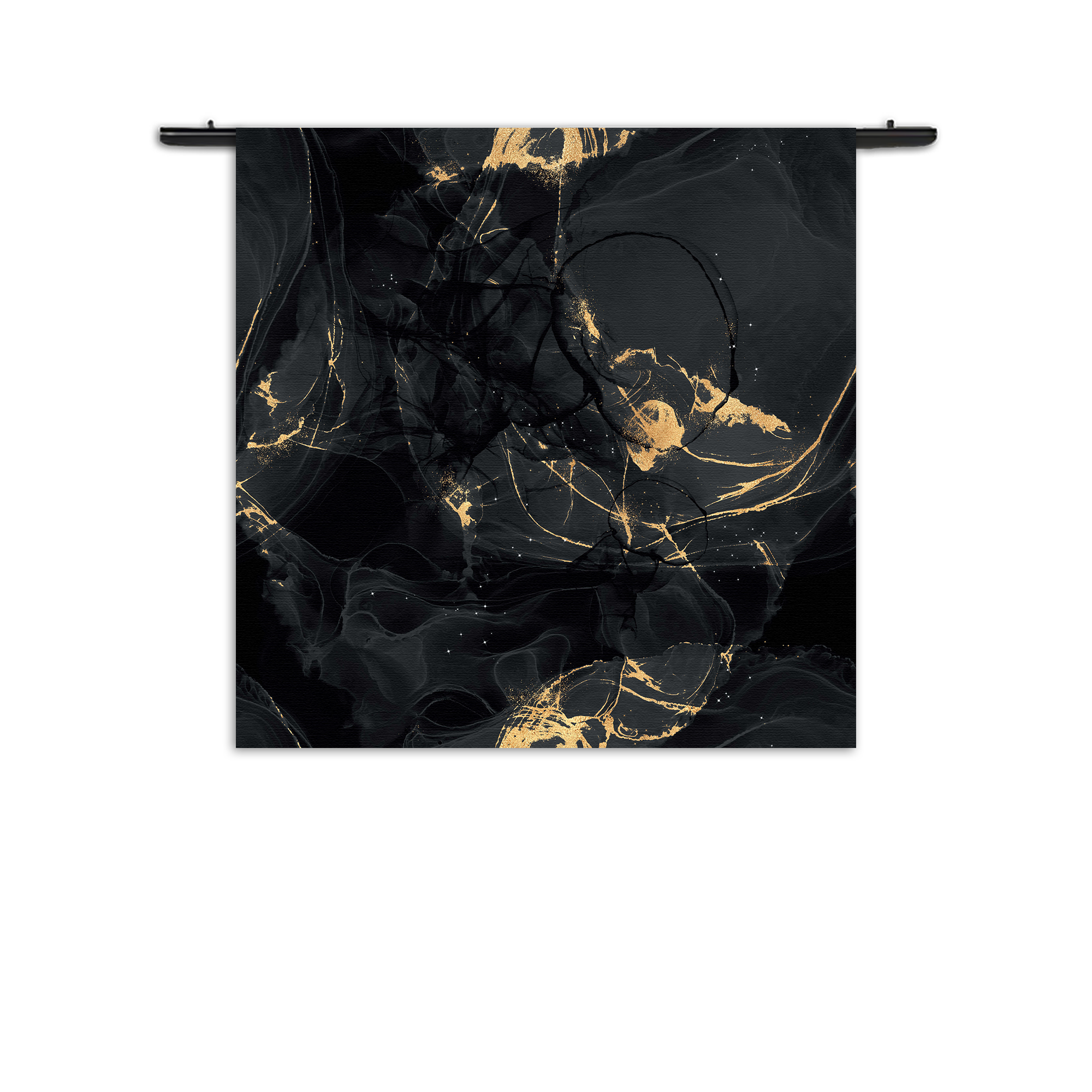Template_Vierkant_Rond_Marmer_16-1 Wandkleed Abstract Marmer Look Zwart met Goud 05 Rechthoek Vierkant