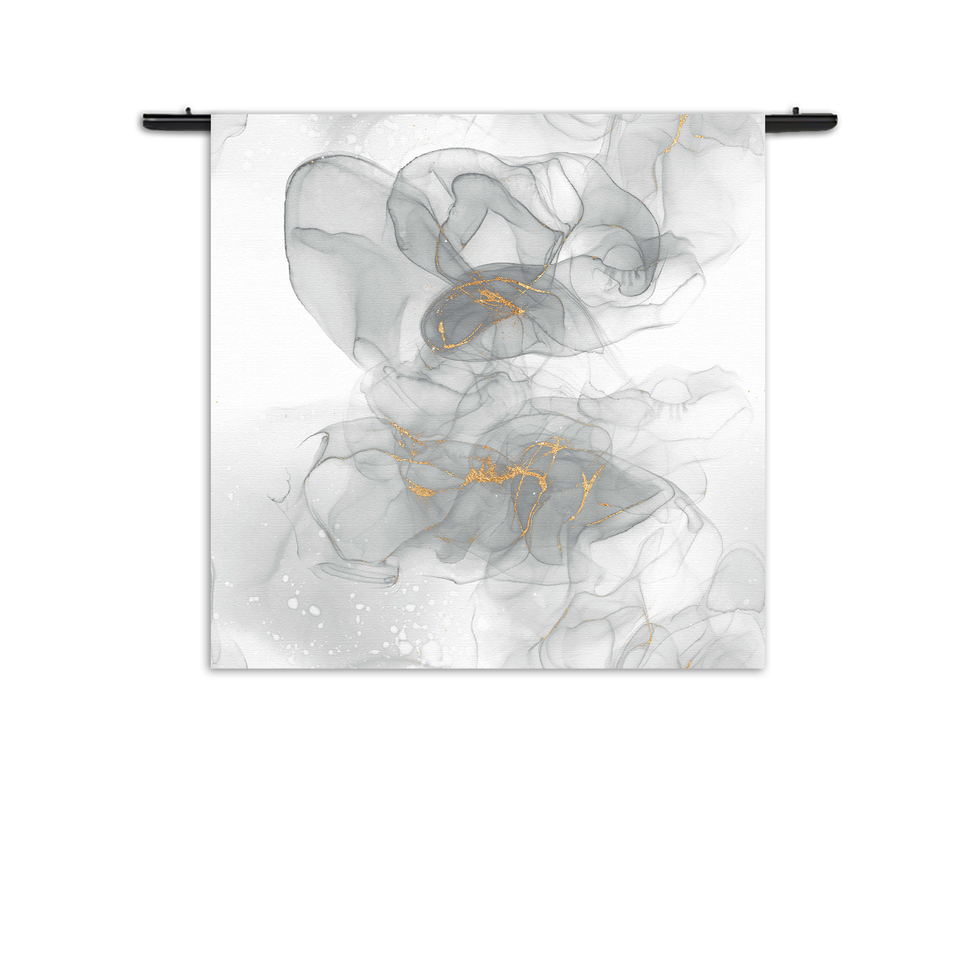 Template_Vierkant_Rond_Marmer_18-1 Wandkleed Abstract Marmer Look Grijs met Goud 07 Rechthoek Vierkant