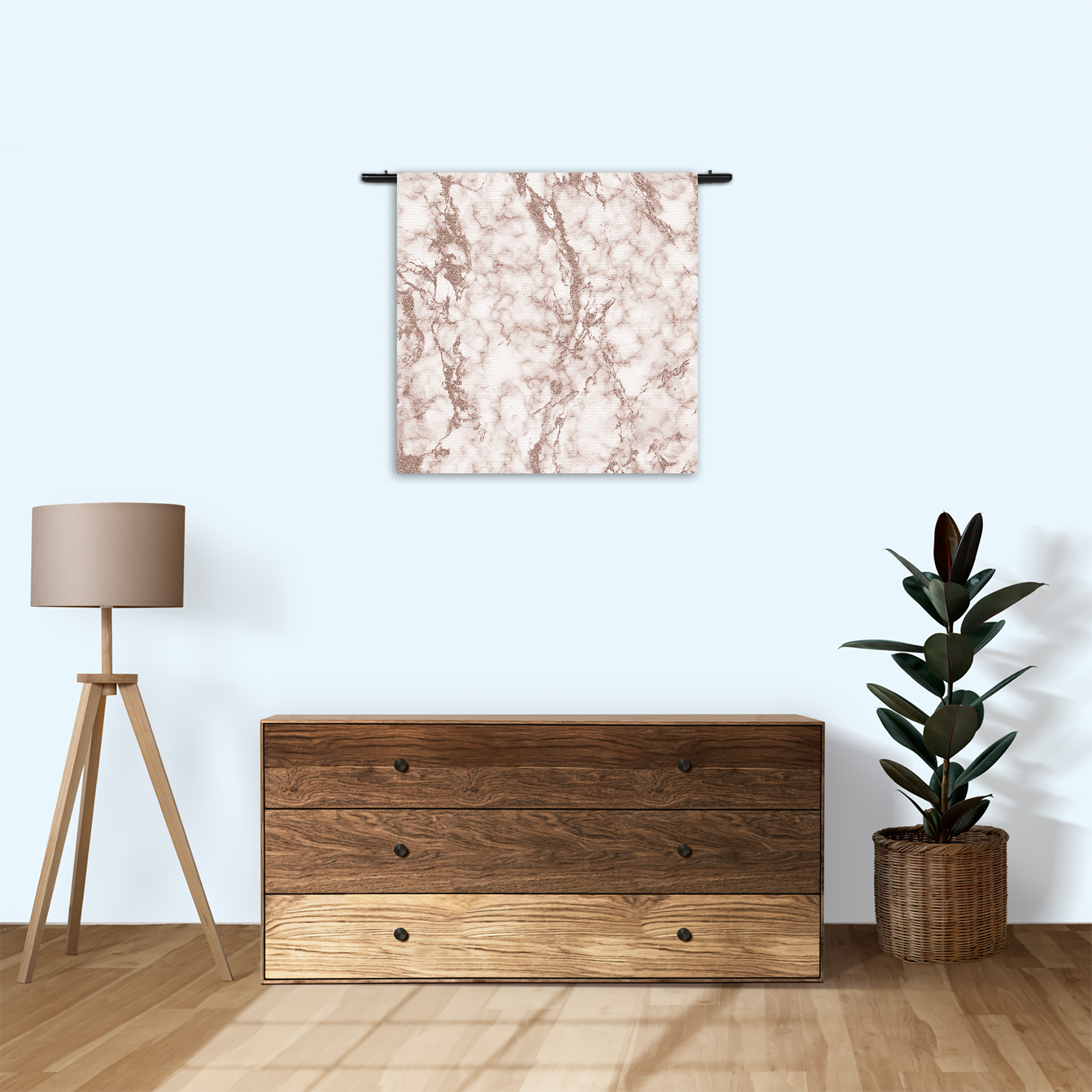 Wandkleed Basis Marmer Look Bruin Rechthoek Vierkant Template Vierkant Rond Marmer 2 3