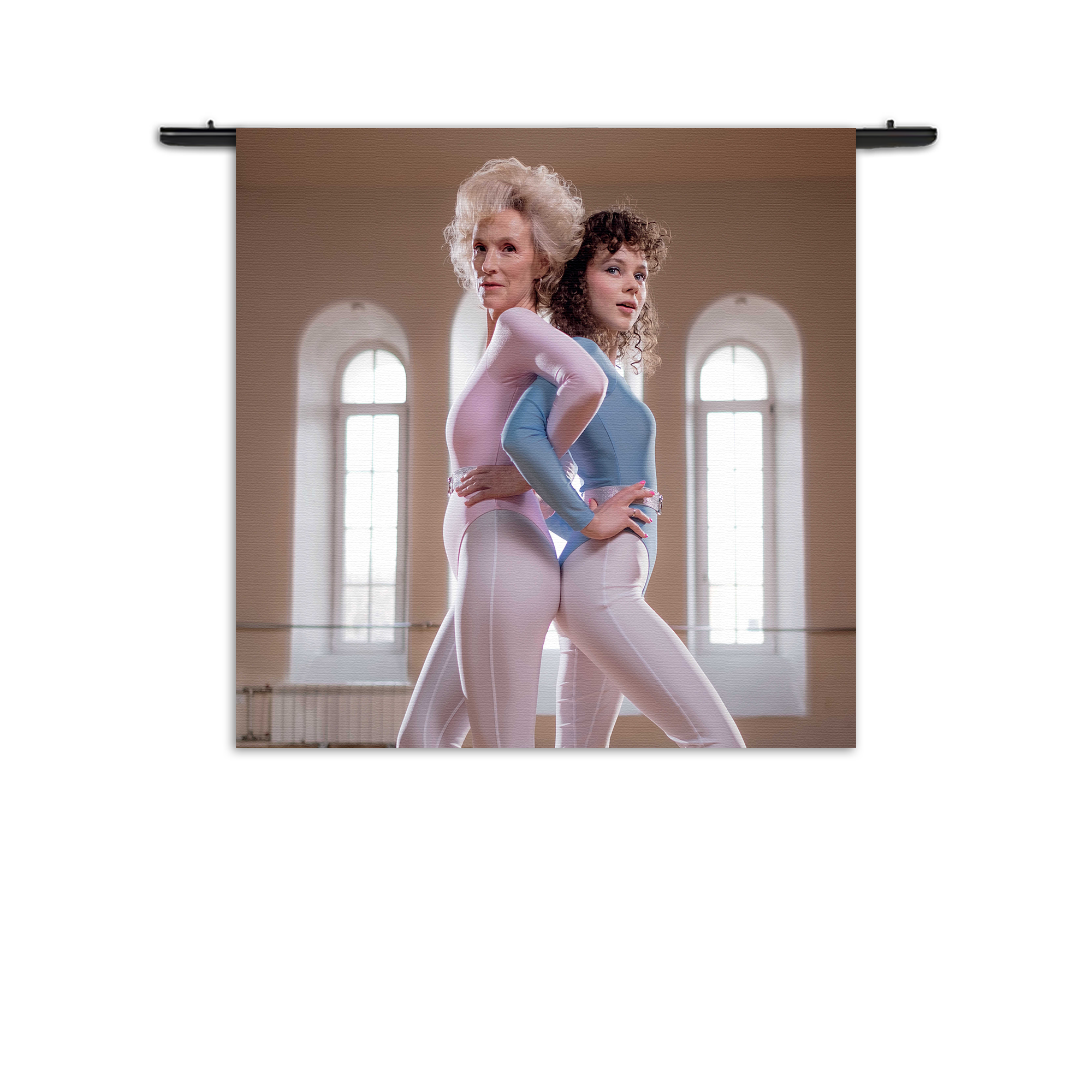 Wandkleed Gymnastiek Voor Jong en Oud 01 Rechthoek Vierkant