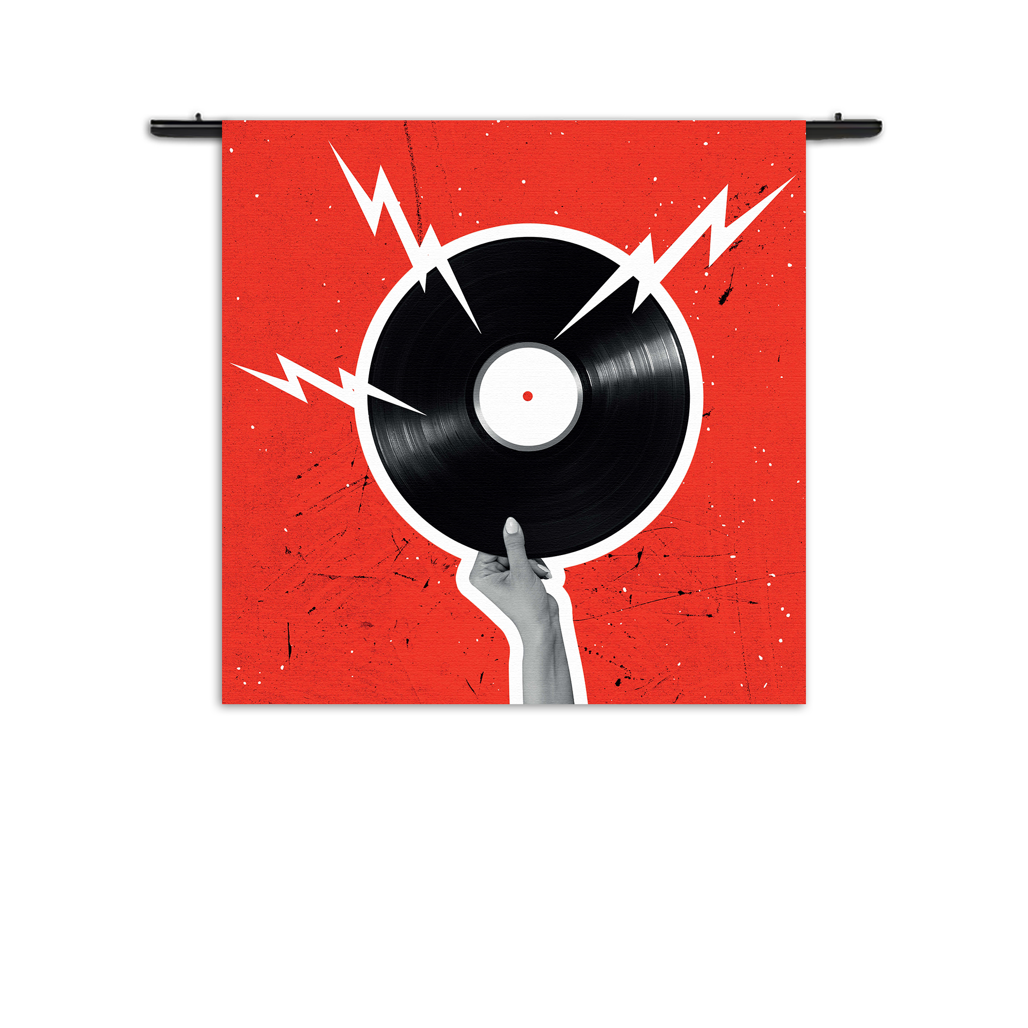 Wandkleed Bliksem Plaat Rechthoek Vierkant