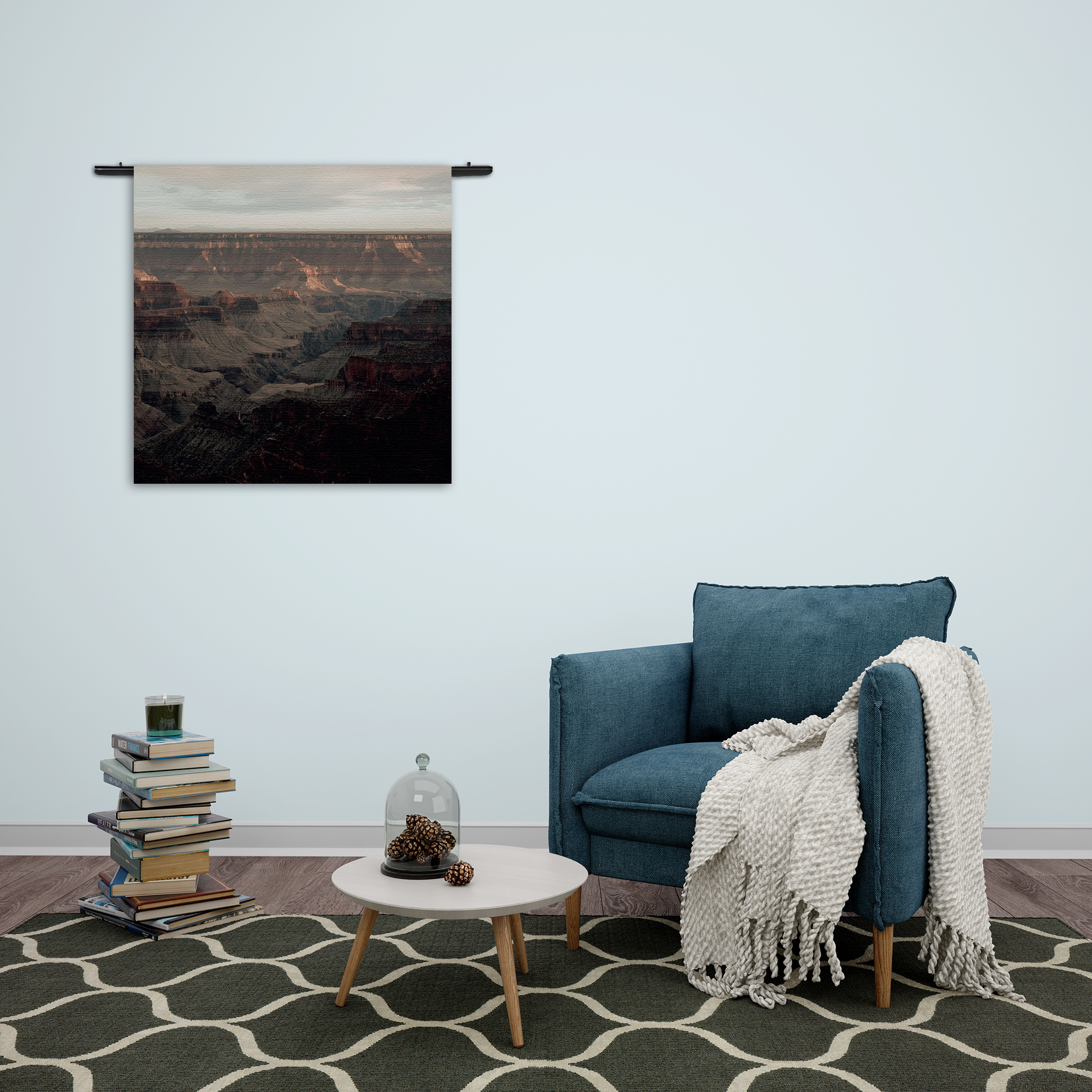 Wandkleed De Grand Canyon Rechthoek Vierkant Template Vierkant Rond Natuur 15 2