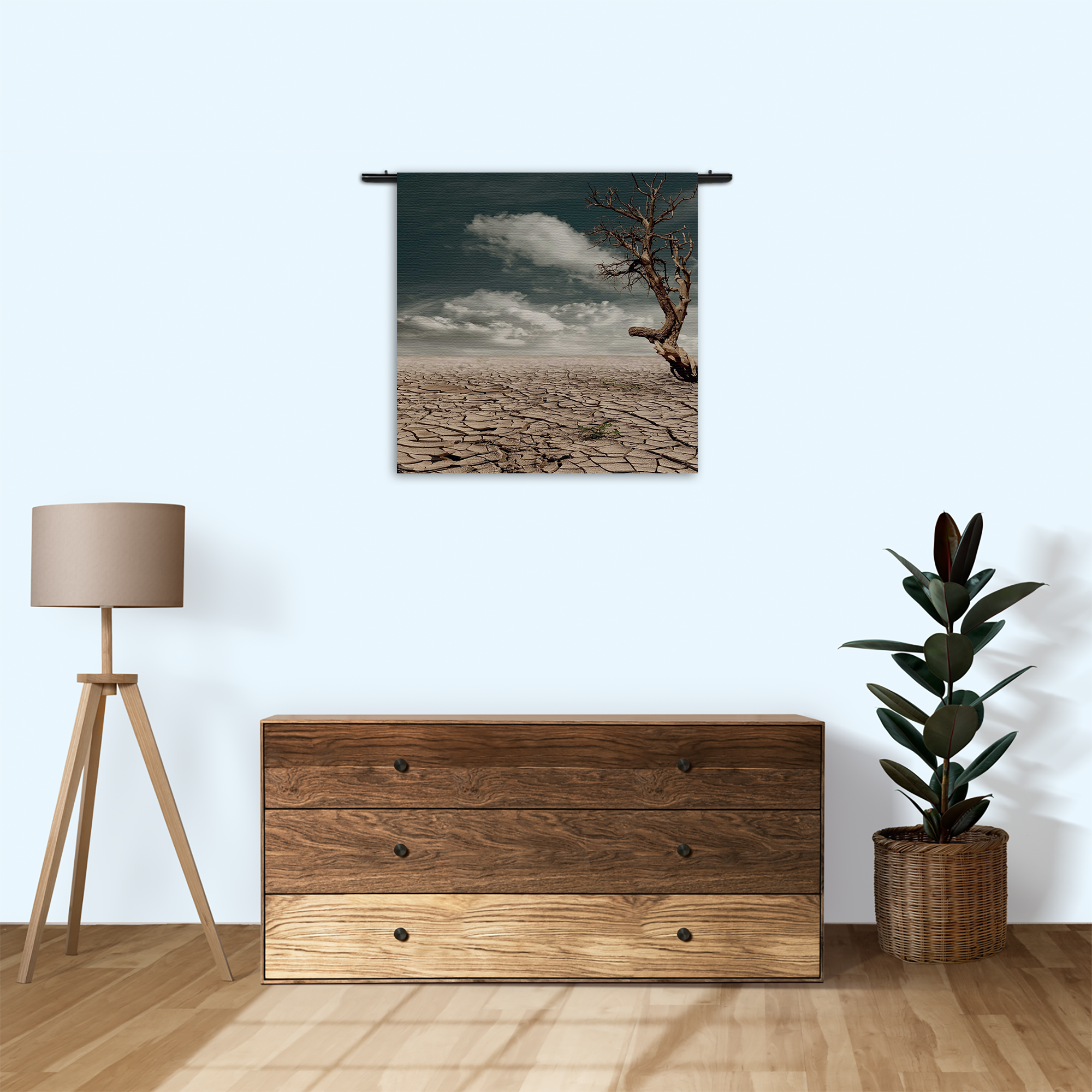 Wandkleed Deathvalley Rechthoek Vierkant Template Vierkant Rond Natuur 23 3