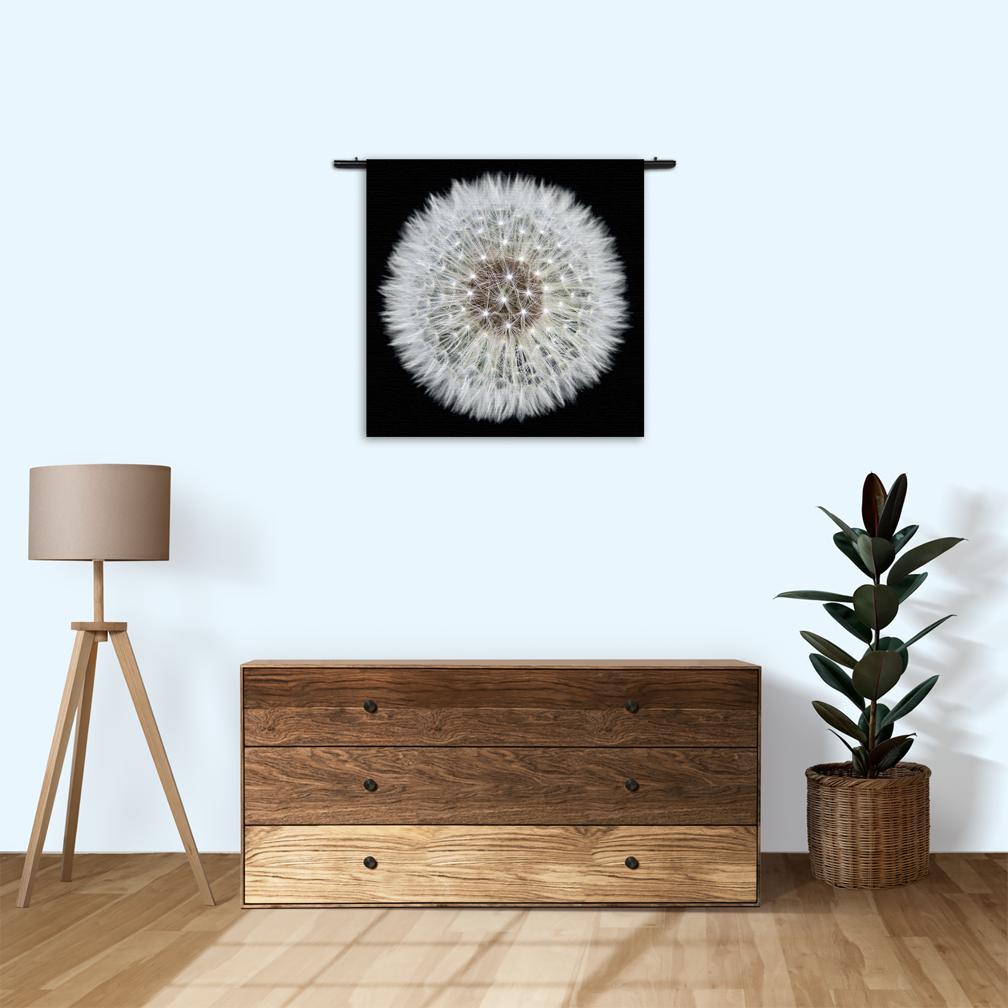Template_Vierkant_Rond_Natuur_35-3 Wandkleed Pluis van paardenbloem Rechthoek Vierkant Template Vierkant Rond Natuur 35 3