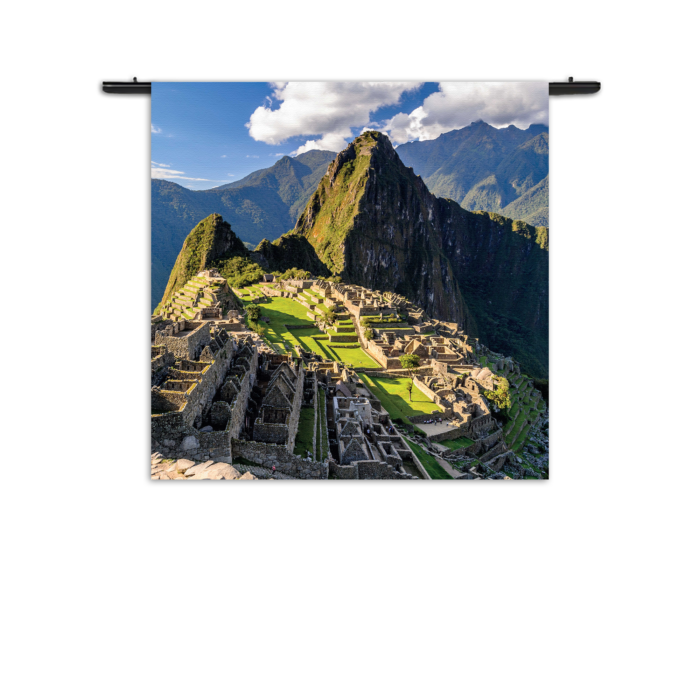 Wandkleed Machu Picchu Rechthoek Vierkant