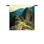 Wandkleed Machu Picchu 2 Rechthoek Vierkant