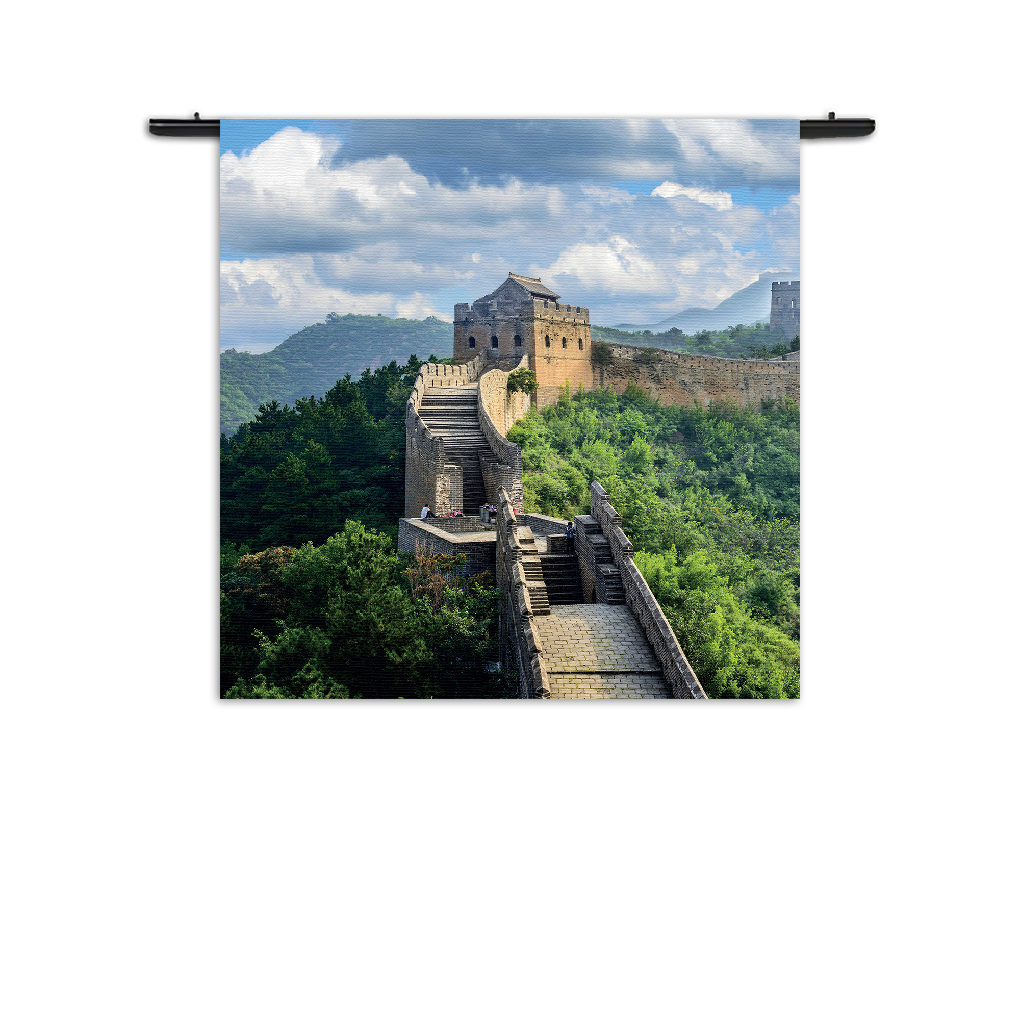 Wandkleed De Chinese muur 2 Rechthoek Vierkant