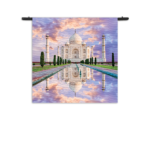 Wandkleed De Tajmahal 2 Rechthoek Vierkant