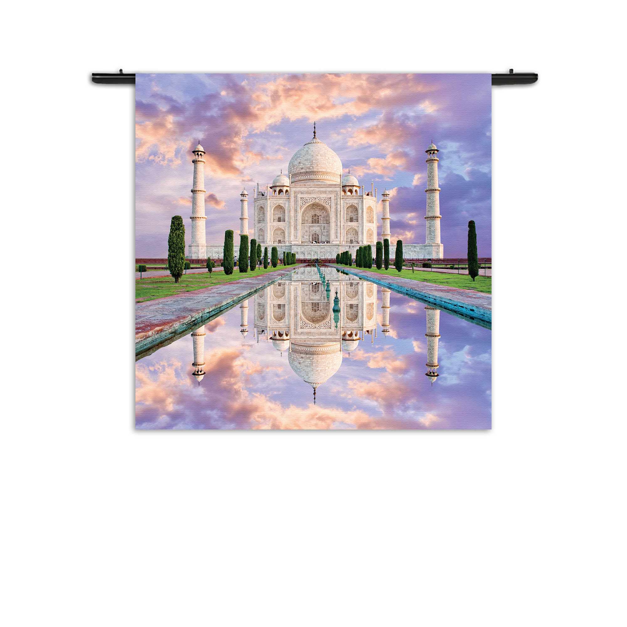 Wandkleed De Tajmahal 2 Rechthoek Vierkant