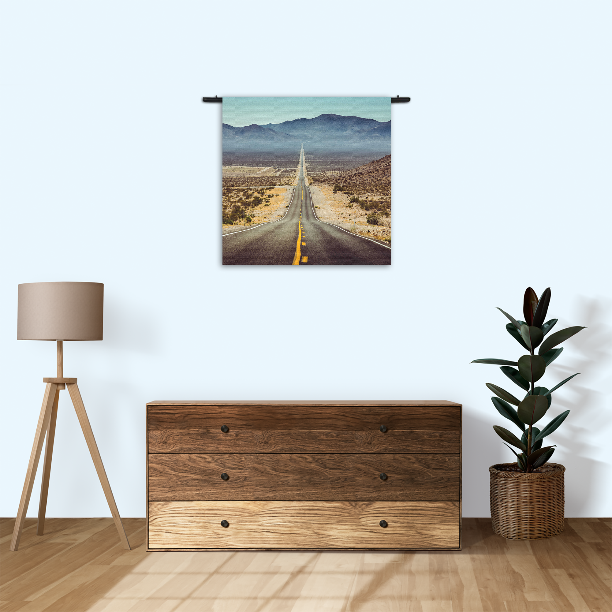 Wandkleed Deathvally Rechthoek Vierkant Template Vierkant Rond Natuur 61 3