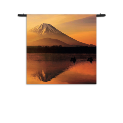 Wandkleed Fuji Rechthoek Vierkant
