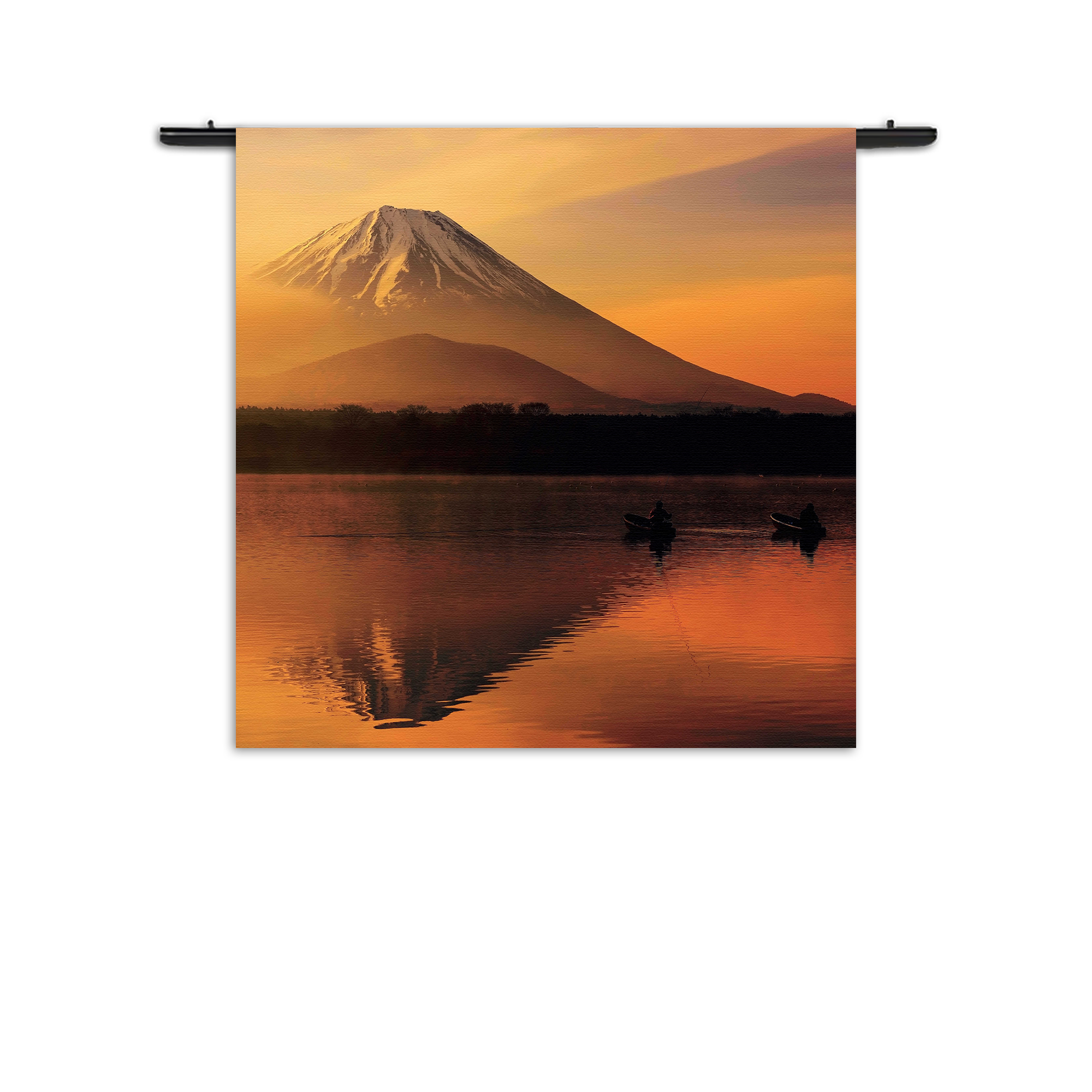 Wandkleed Fuji Rechthoek Vierkant