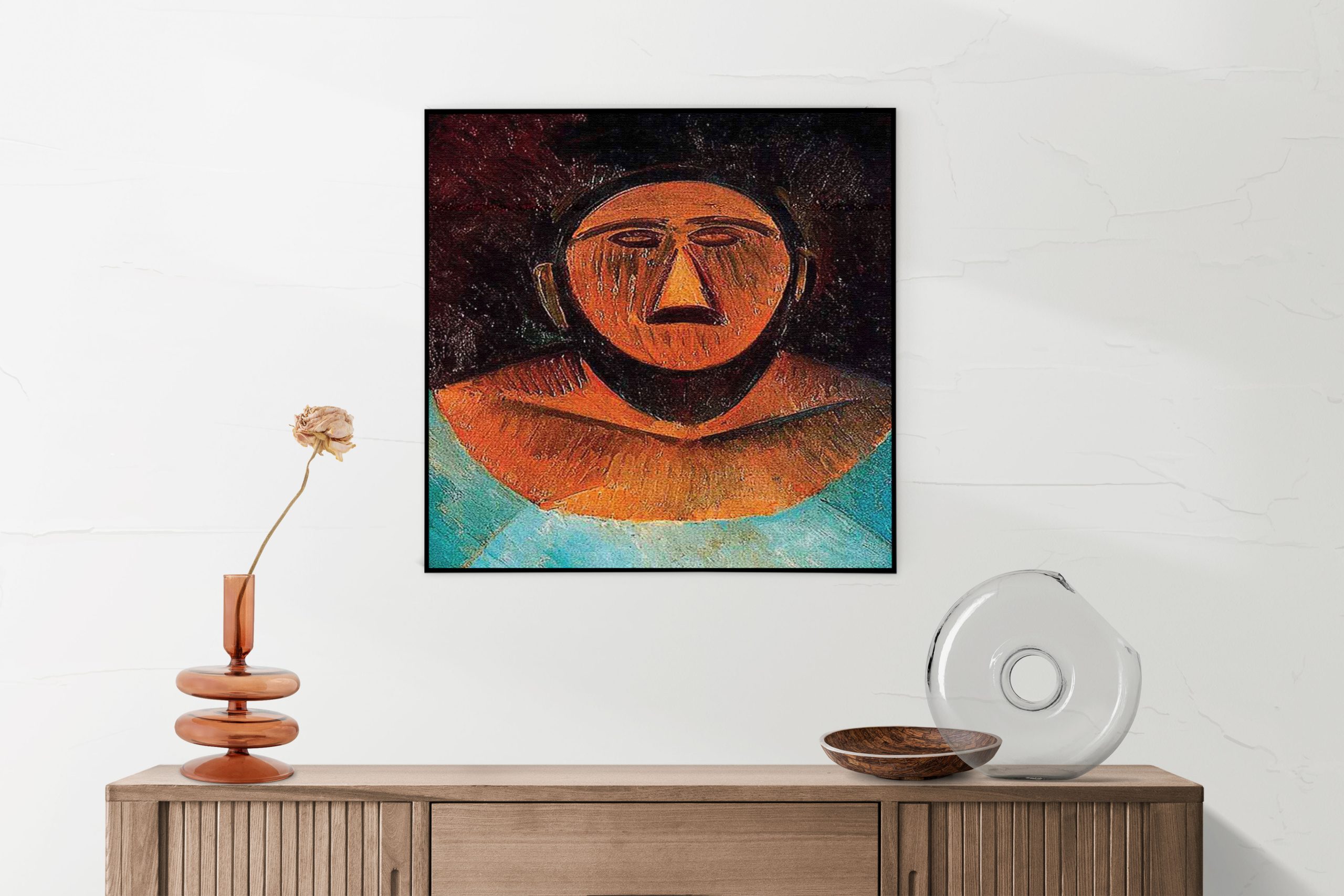 Akoestisch Schilderij Johannes Vermeer Meisje met de parel 1665-1167 Vierkant Template Vierkant Rond OM 16 2 scaled 1