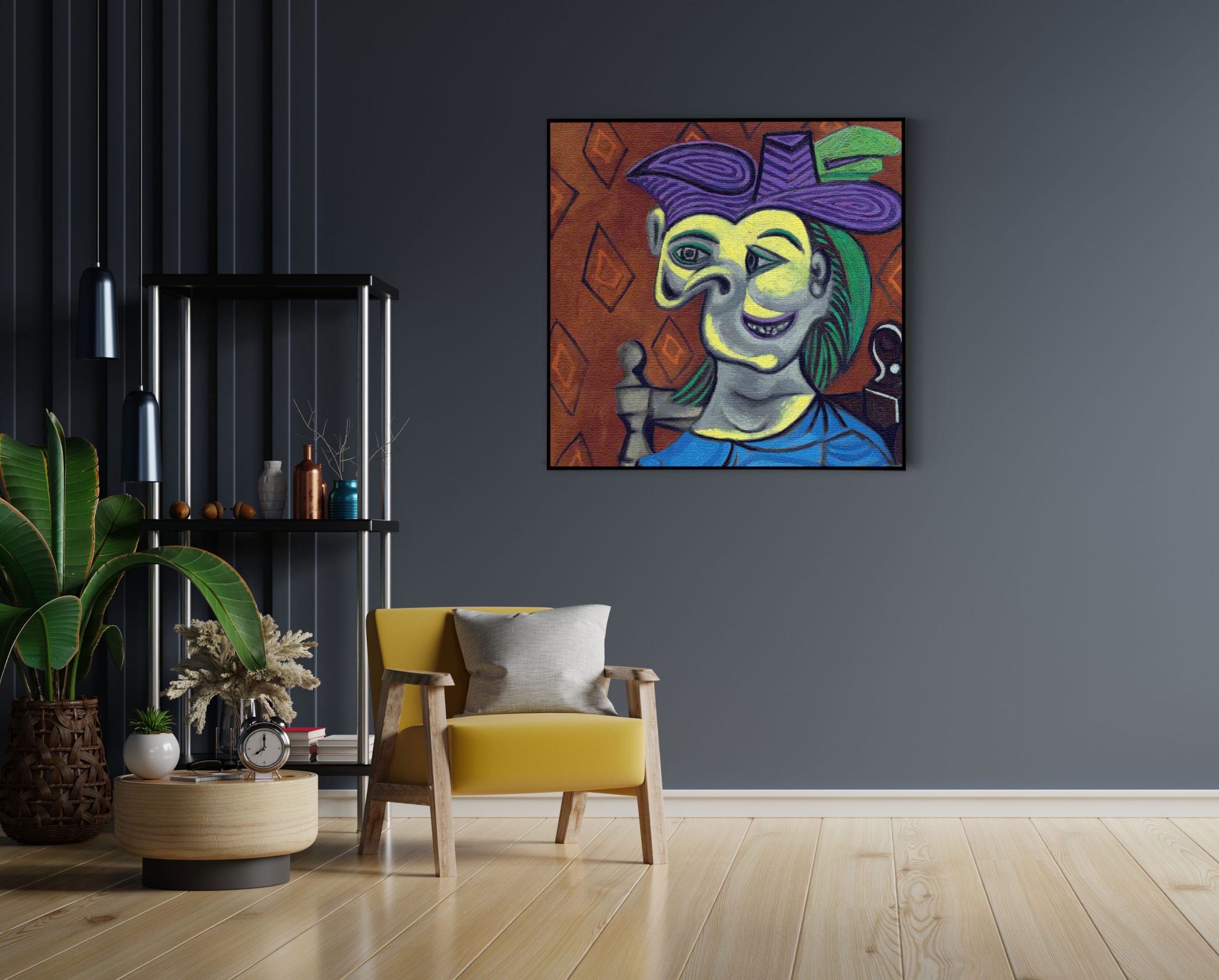 Akoestisch Schilderij Johannes Vermeer Meisje met de parel 1665-1167 Vierkant Template Vierkant Rond OM 18 1 scaled 1