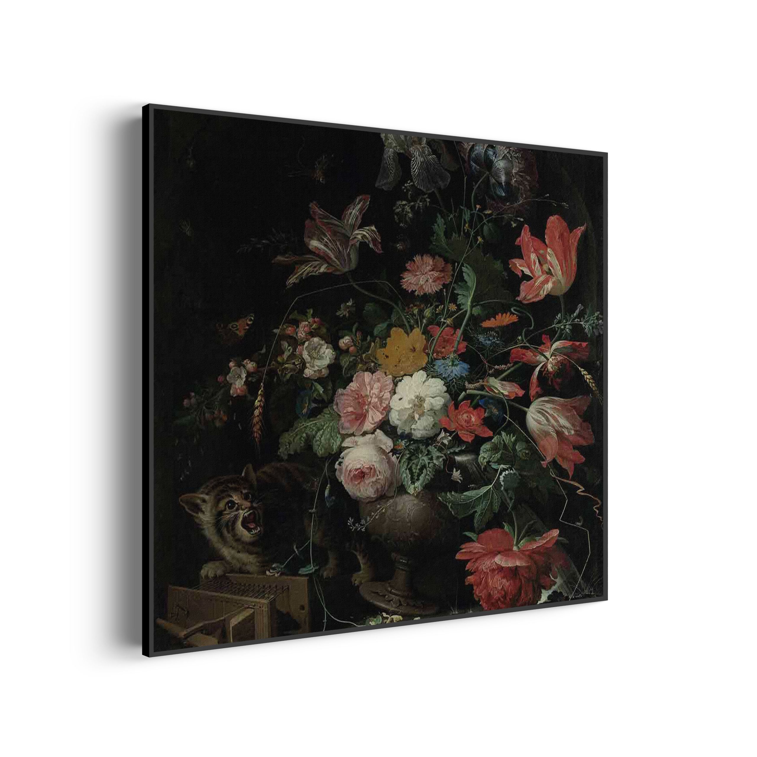 Akoestisch Schilderij Johannes Vermeer Meisje met de parel 1665-1167 Vierkant Template Vierkant Rond OM 25 scaled 1