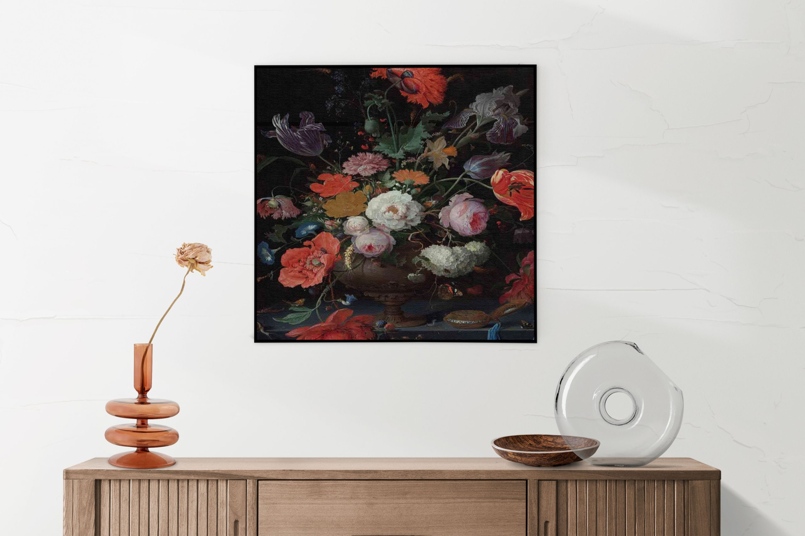 Akoestisch Schilderij Johannes Vermeer Meisje met de parel 1665-1167 Vierkant Template Vierkant Rond OM 26 2 scaled 1