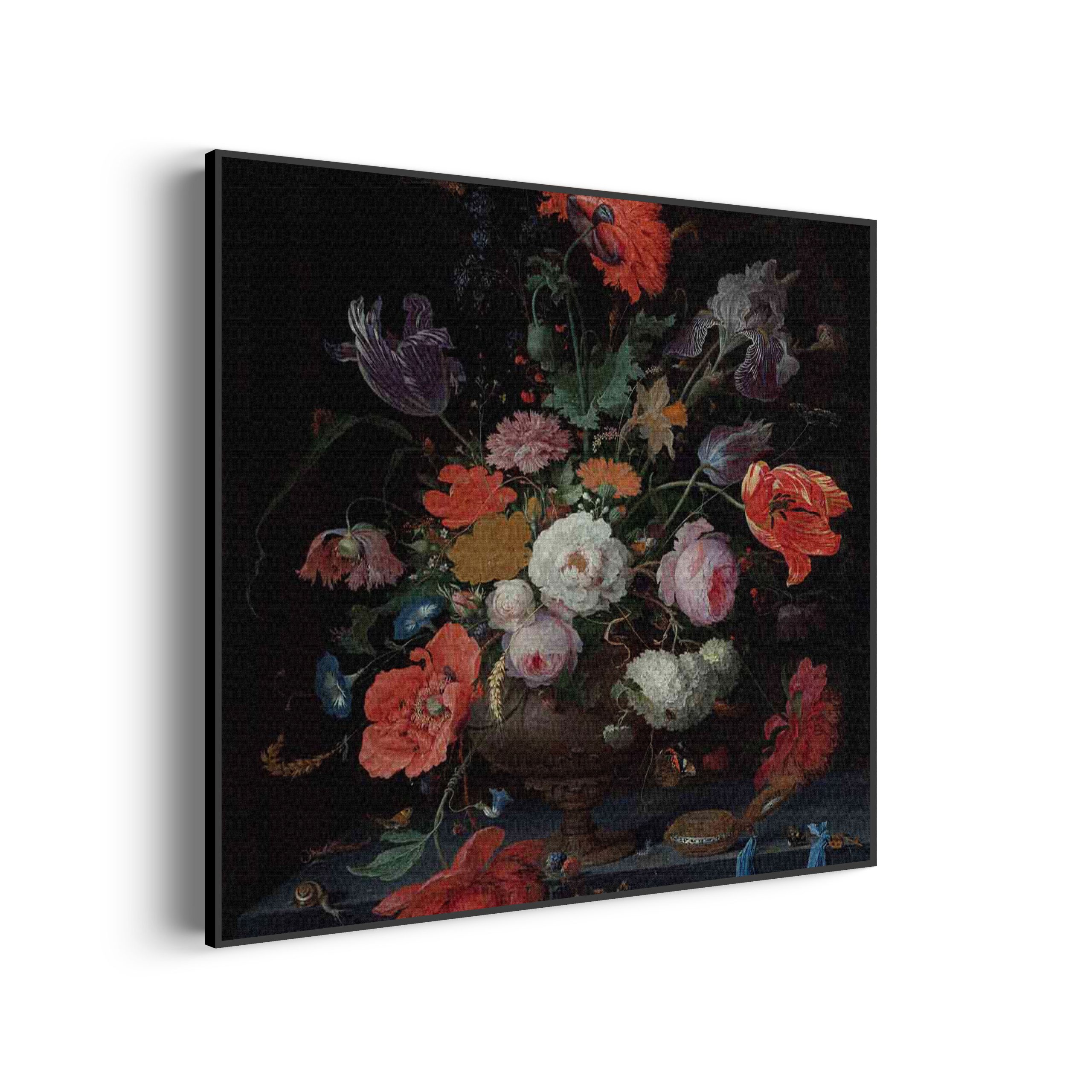 Akoestisch Schilderij Johannes Vermeer Meisje met de parel 1665-1167 Vierkant Template Vierkant Rond OM 26 scaled 1