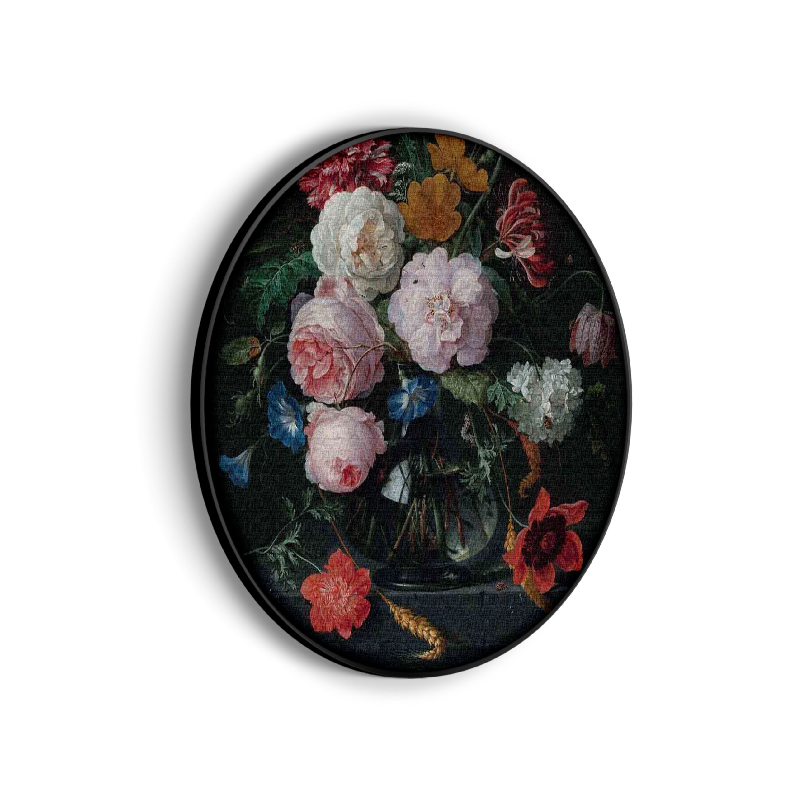 Akoestisch Schilderij Johannes Vermeer Meisje met de parel 1665-1167 Rond - Muurcirkel Template Vierkant Rond OM 5 3 scaled 1