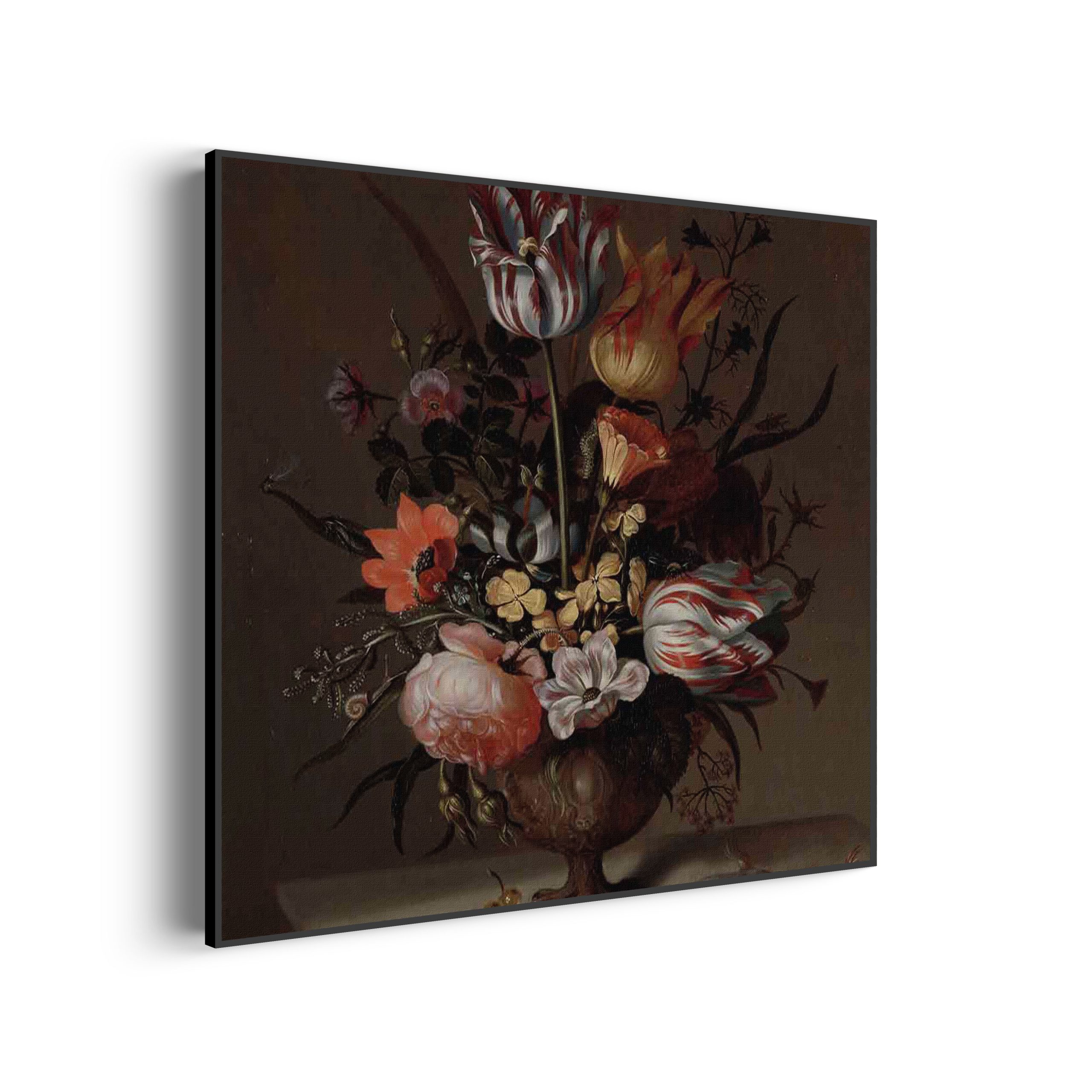 Akoestisch Schilderij Johannes Vermeer Meisje met de parel 1665-1167 Vierkant Template Vierkant Rond OM 6 scaled 1