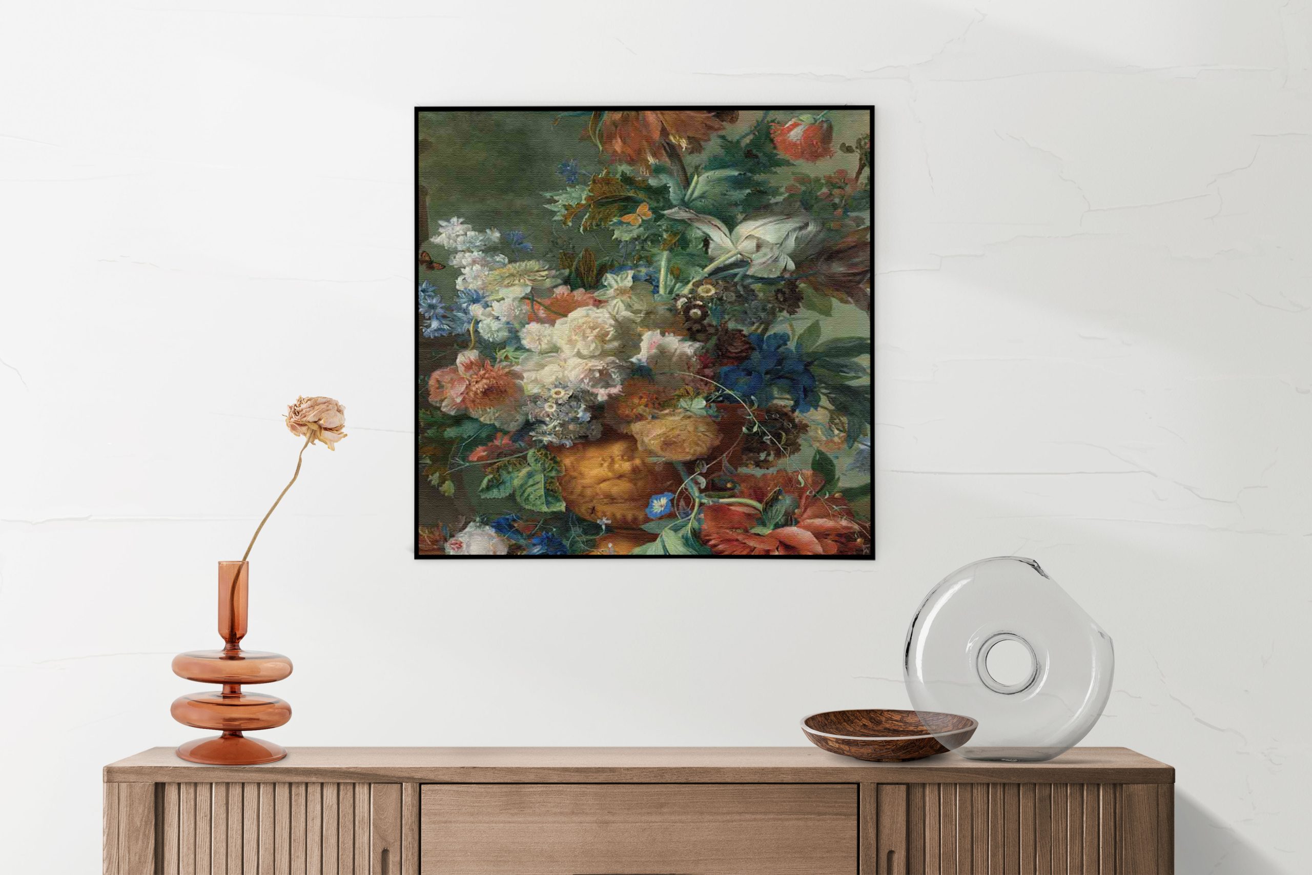 Akoestisch Schilderij Johannes Vermeer Meisje met de parel 1665-1167 Vierkant Template Vierkant Rond OM 7 2 scaled 1