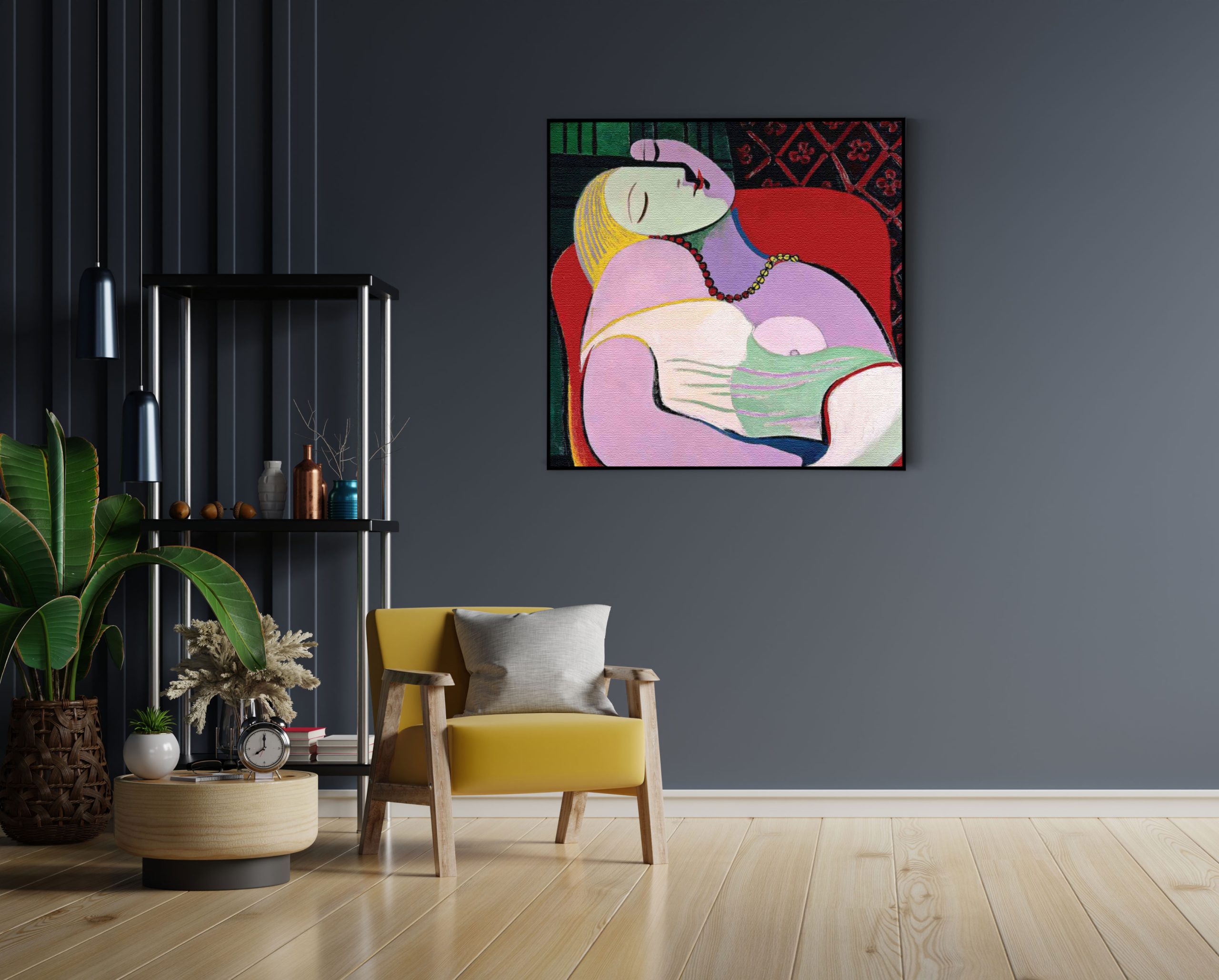 Akoestisch Schilderij Johannes Vermeer Meisje met de parel 1665-1167 Vierkant Template Vierkant Rond OM 8 1 scaled 1