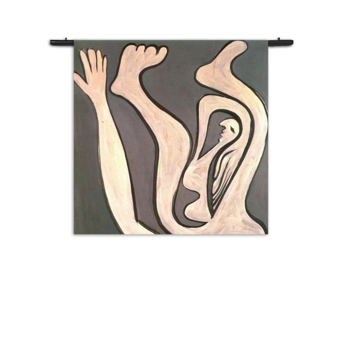 Wandkleed Picasso Vrouwlijke acrobat 1930 Rechthoek Vierkant