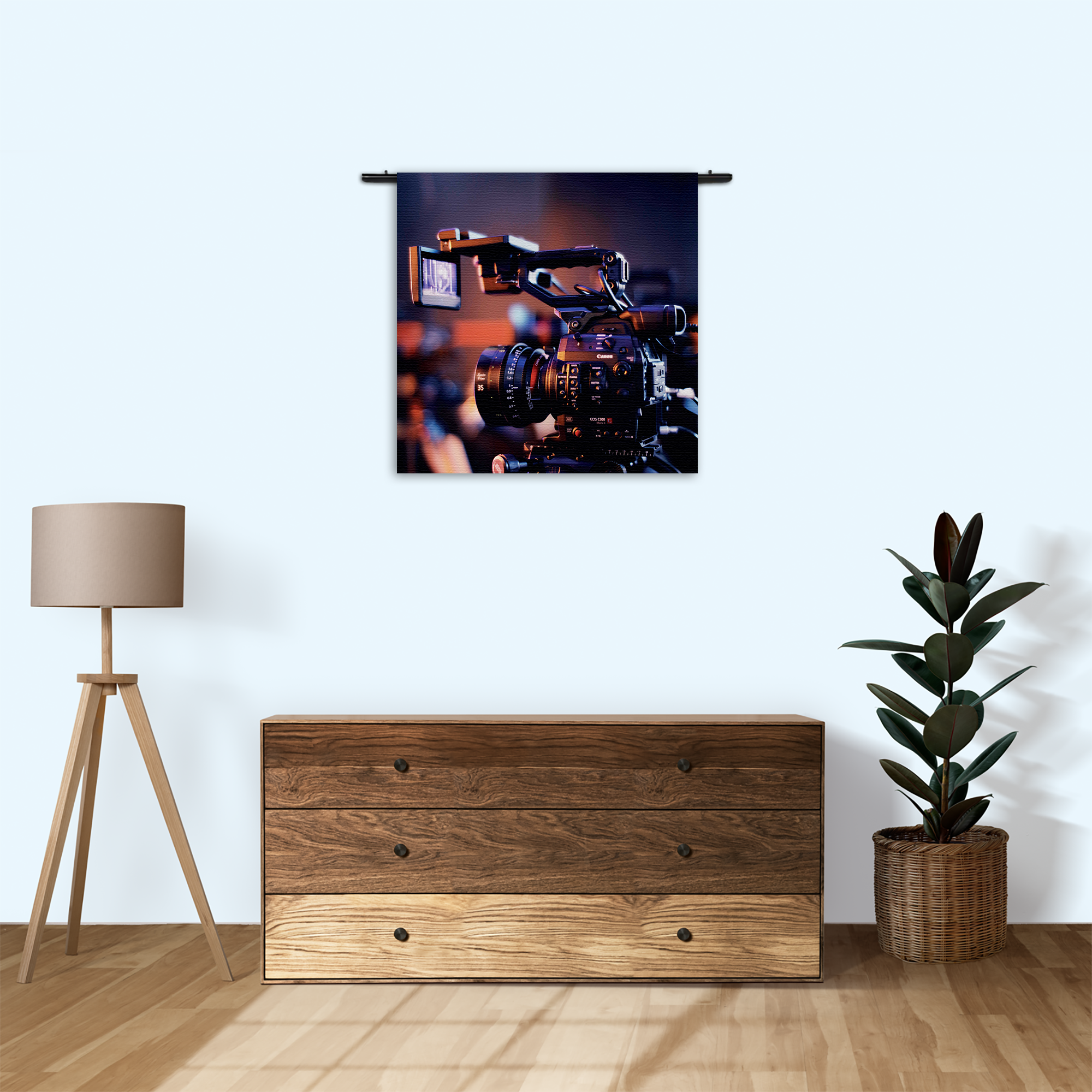 Wandkleed De Camera Rechthoek Vierkant Template Vierkant Rond Overig 01 3