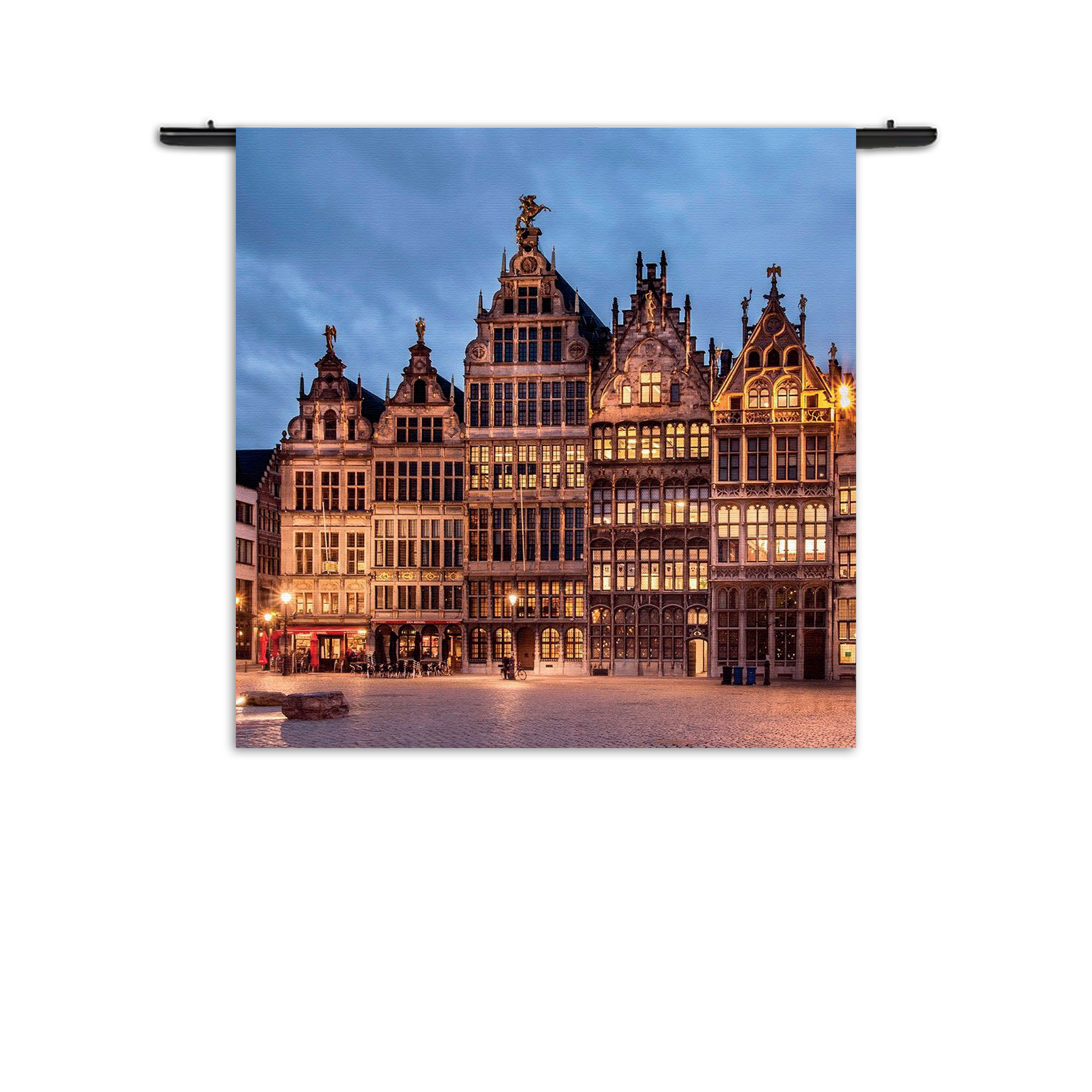 Wandkleed Grote Markt Antwerpen Rechthoek Vierkant