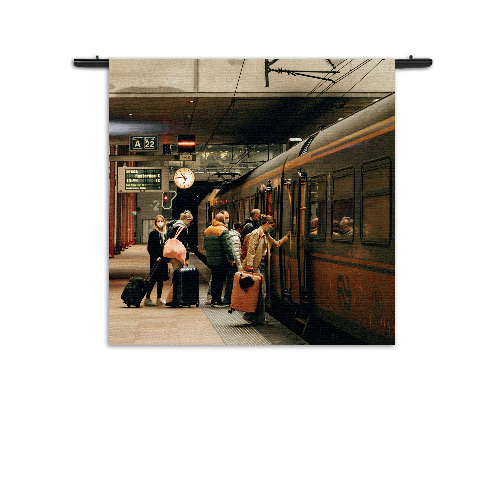 Template_Vierkant_Rond_Steden_22-1 Wandkleed Station Nederland NS Old School Rechthoek Vierkant