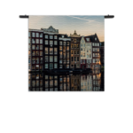 Wandkleed Aan die Amsterdamse Gracht Rechthoek Vierkant