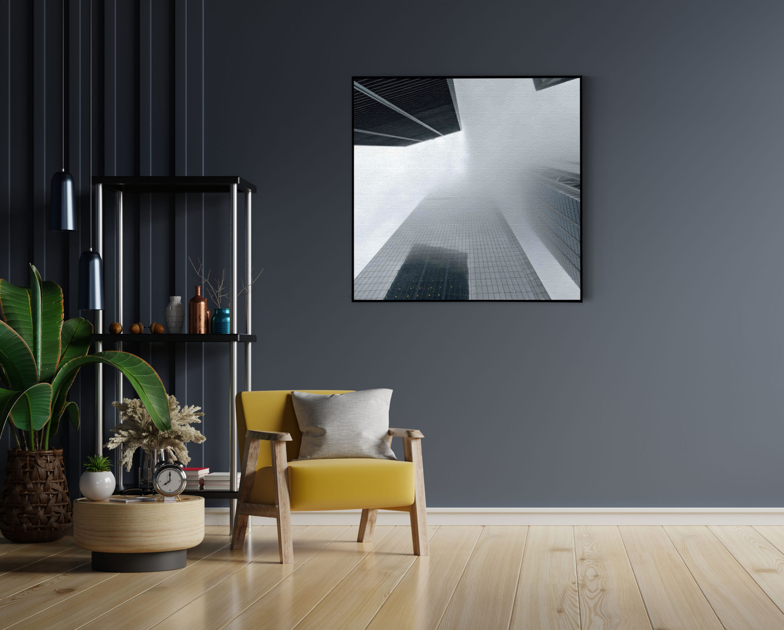 Akoestisch Schilderij New York Rain Print Vierkant Template Vierkant Rond Steden 39 2 1 scaled 1