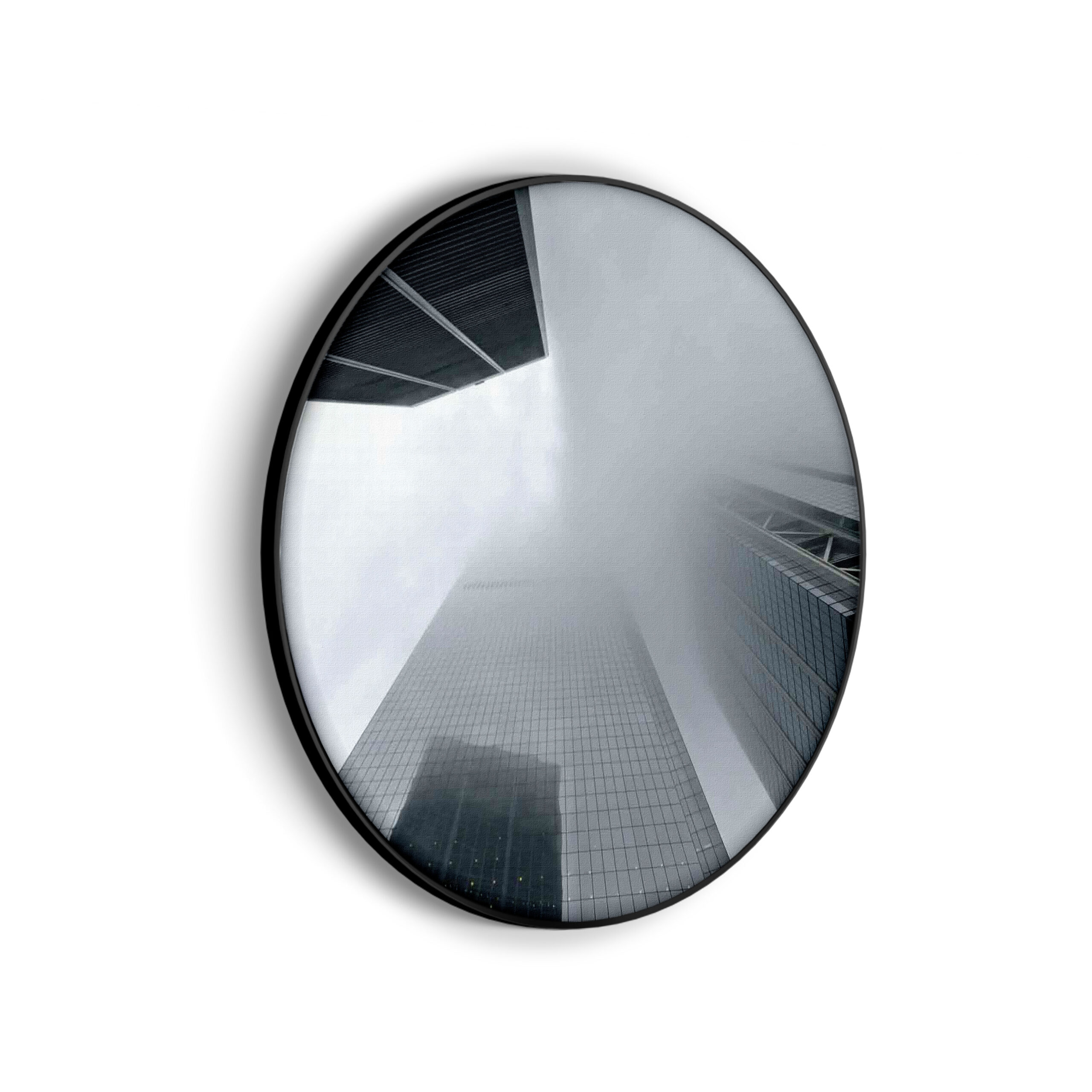 Akoestisch Schilderij New York Rain Print Rond - Muurcirkel Template Vierkant Rond Steden 39 scaled 1