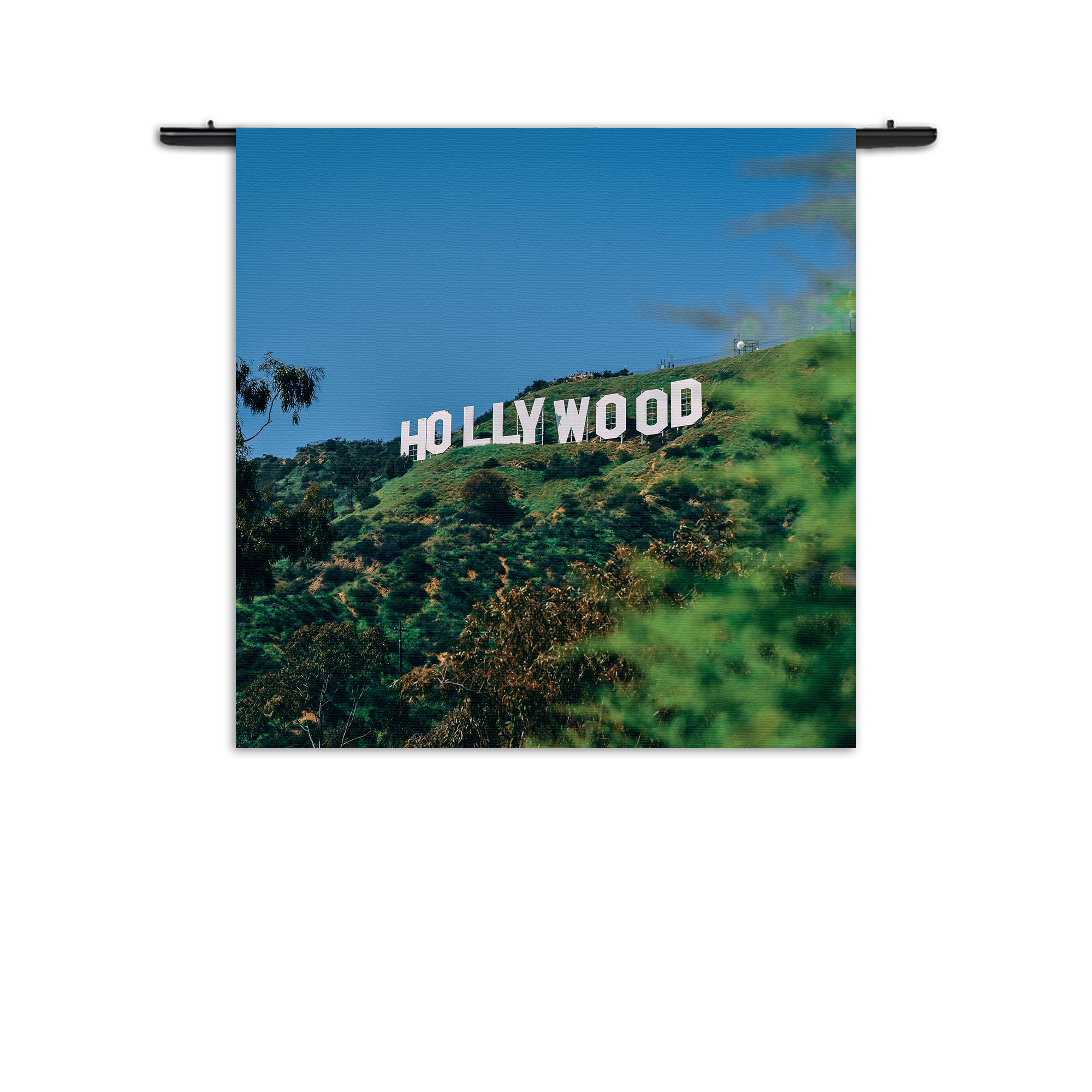 Wandkleed Hollywood Letters Rechthoek Vierkant