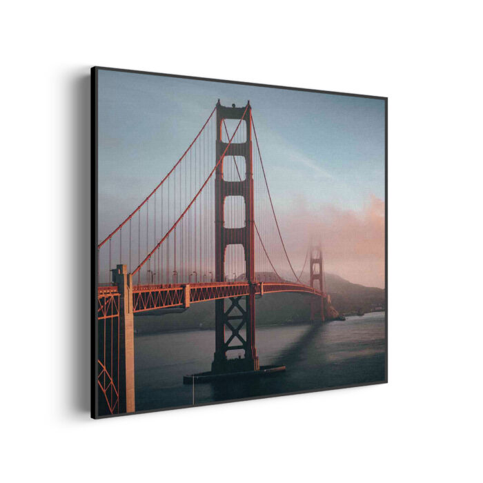 Akoestisch Schilderij Golden Gate Bridge San Francisco Vierkant Template Vierkant Rond Steden 49. 2 1 scaled 1