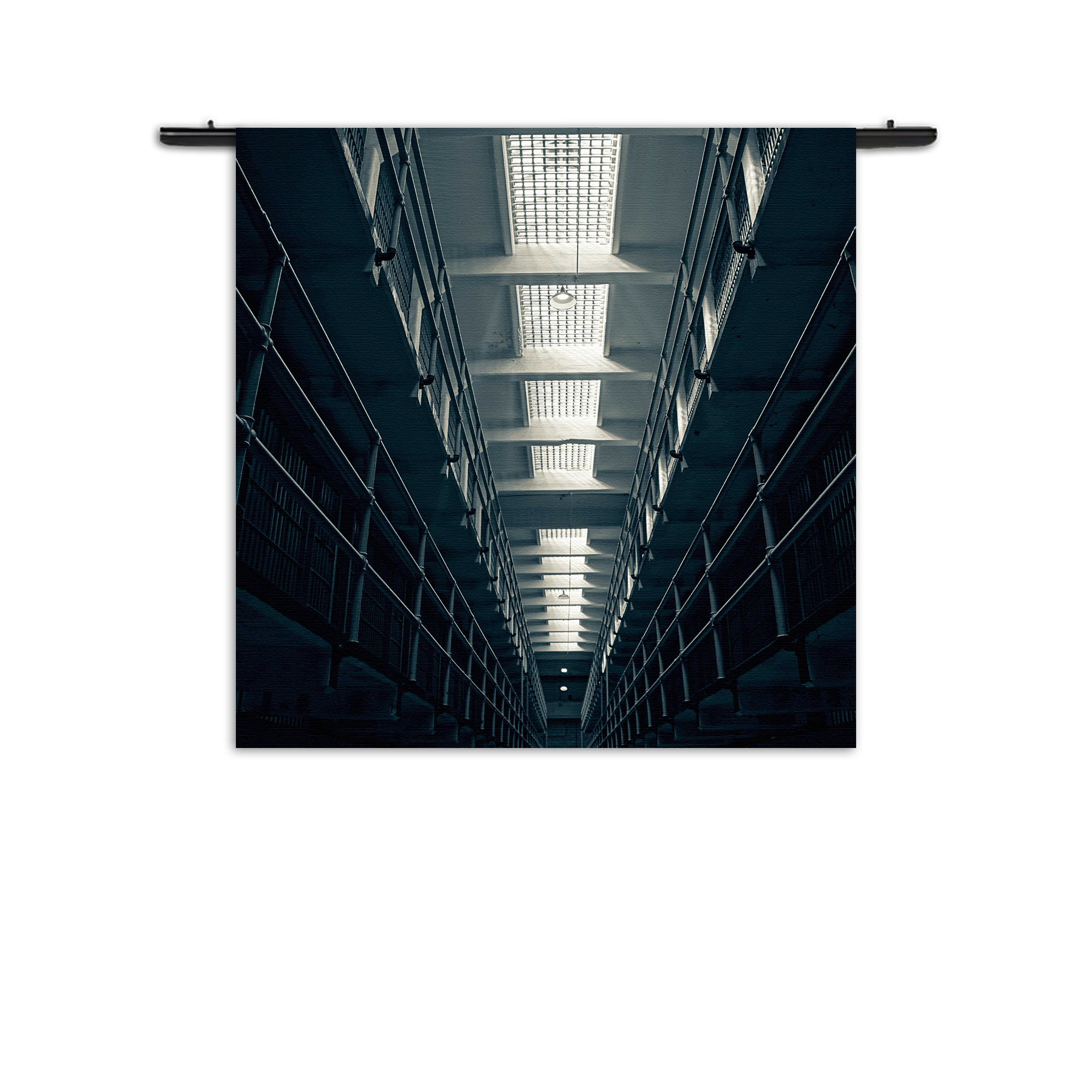 Wandkleed Alcatraz Celblokken Rechthoek Vierkant