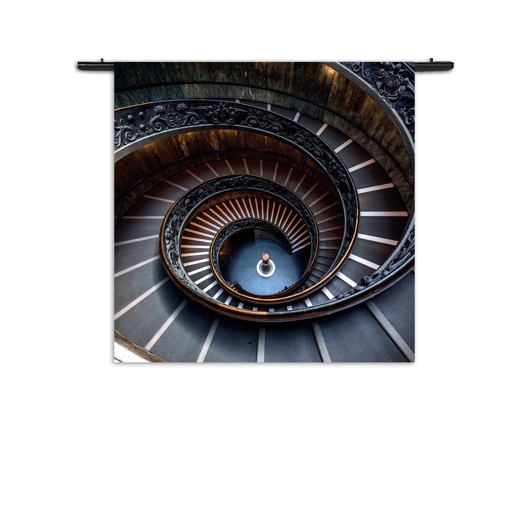 Wandkleed De Trappen van het Vaticaan Rechthoek Vierkant