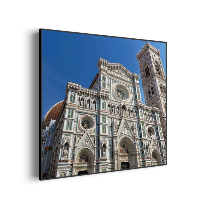 Akoestisch Schilderij De Kathedraal Van Florence Duomo Vooraanzicht Vierkant Template Vierkant Rond Steden 62 2 1 scaled 1