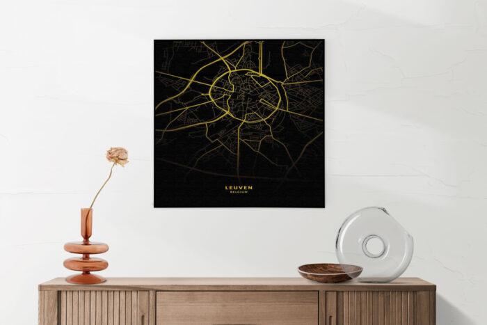 Akoestisch Schilderij Leuven Plattegrond Zwart Geel Vierkant Template Vierkant Rond Steden 70 3 scaled 1