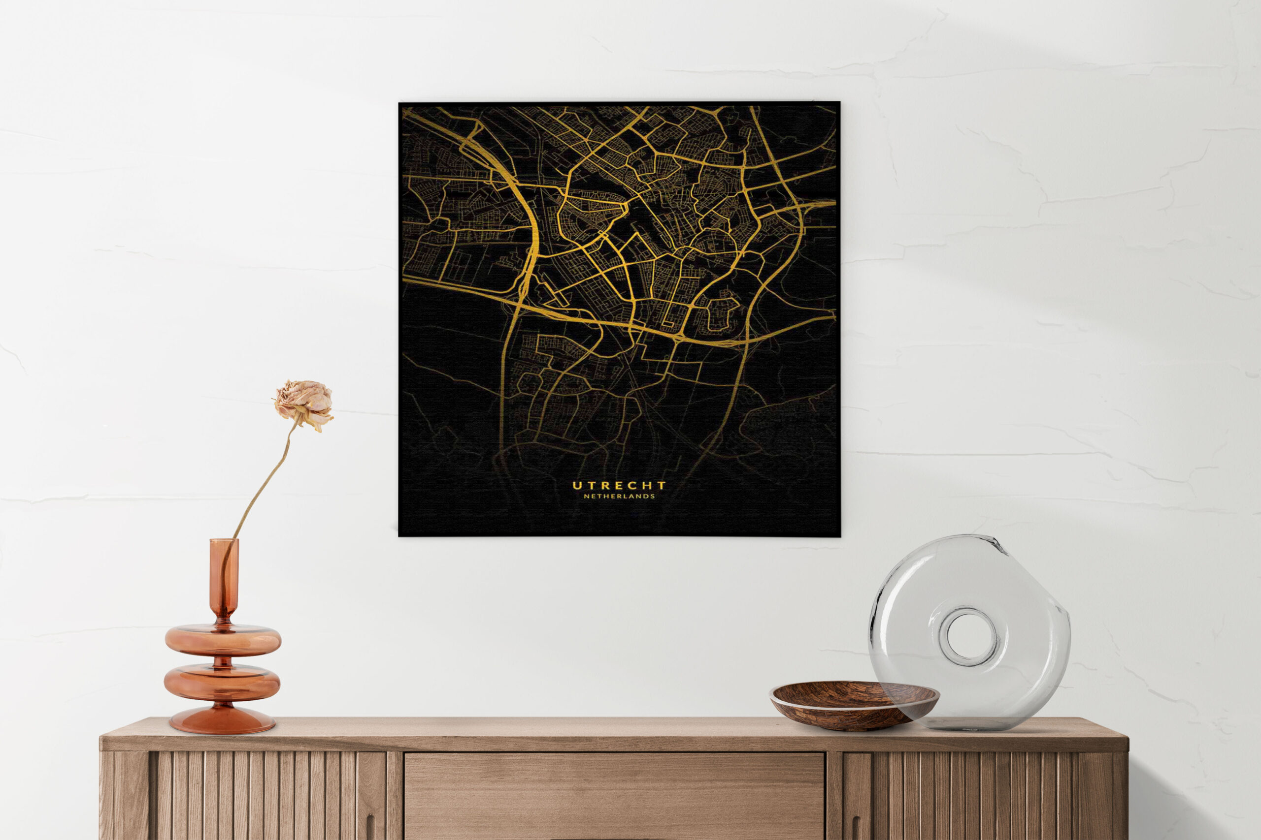 Akoestisch Schilderij Utrecht Plattegrond Zwart Geel Vierkant Template Vierkant Rond Steden 78 3 scaled 1