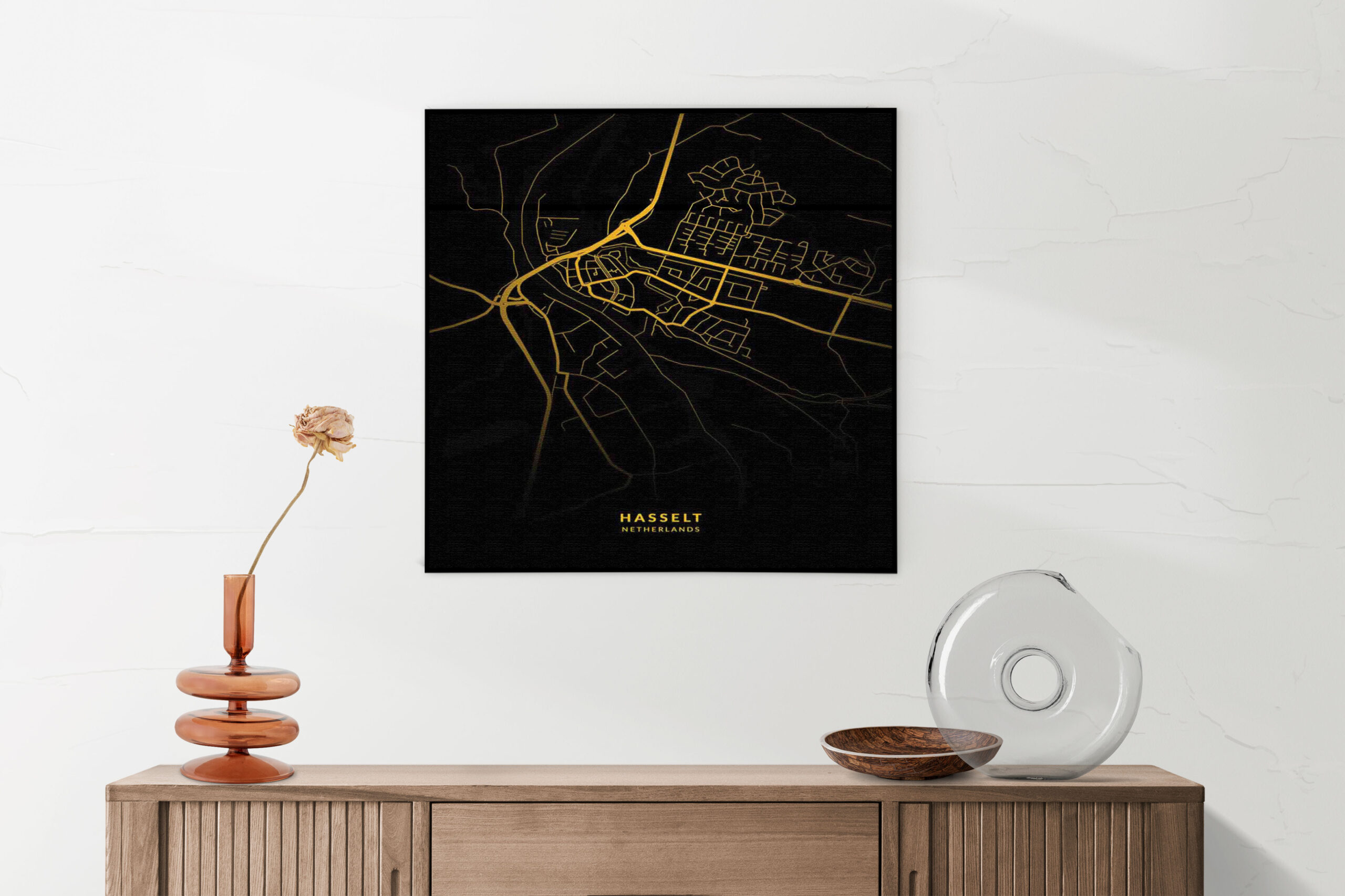Akoestisch Schilderij Hasselt Plattegrond Zwart Geel Vierkant Template Vierkant Rond Steden 85 1 1 scaled 1