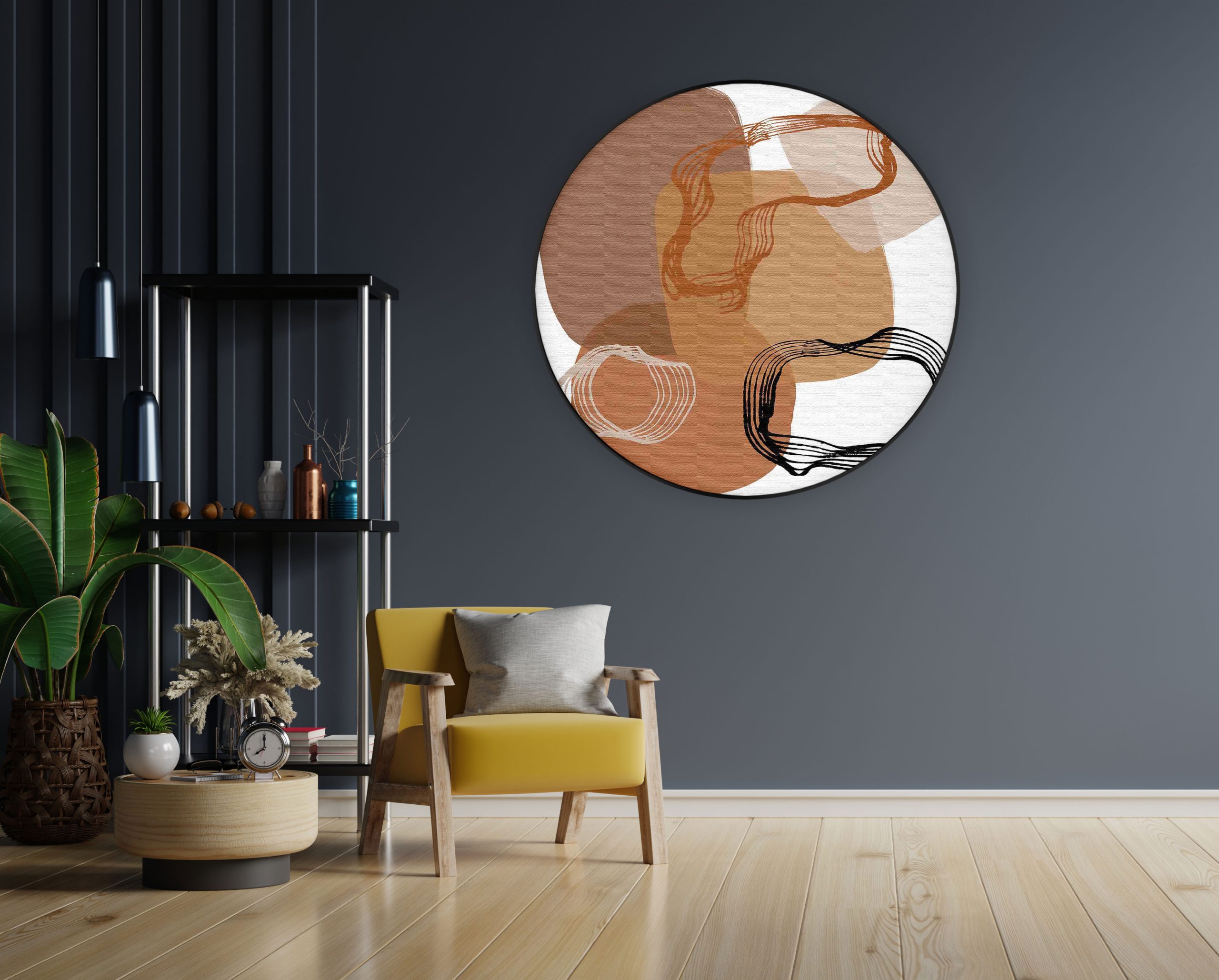 Template_Vierkant_Rond_abstract_14-1-1-scaled Akoestisch Schilderij Naturel tinten scandinavisch 01 Rond - Muurcirkel Template Vierkant Rond abstract 14 1 1 scaled 1