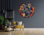 Akoestisch Schilderij Colorfull Art Design Rond - Muurcirkel Template Vierkant Rond abstract 59 1 1 scaled 1