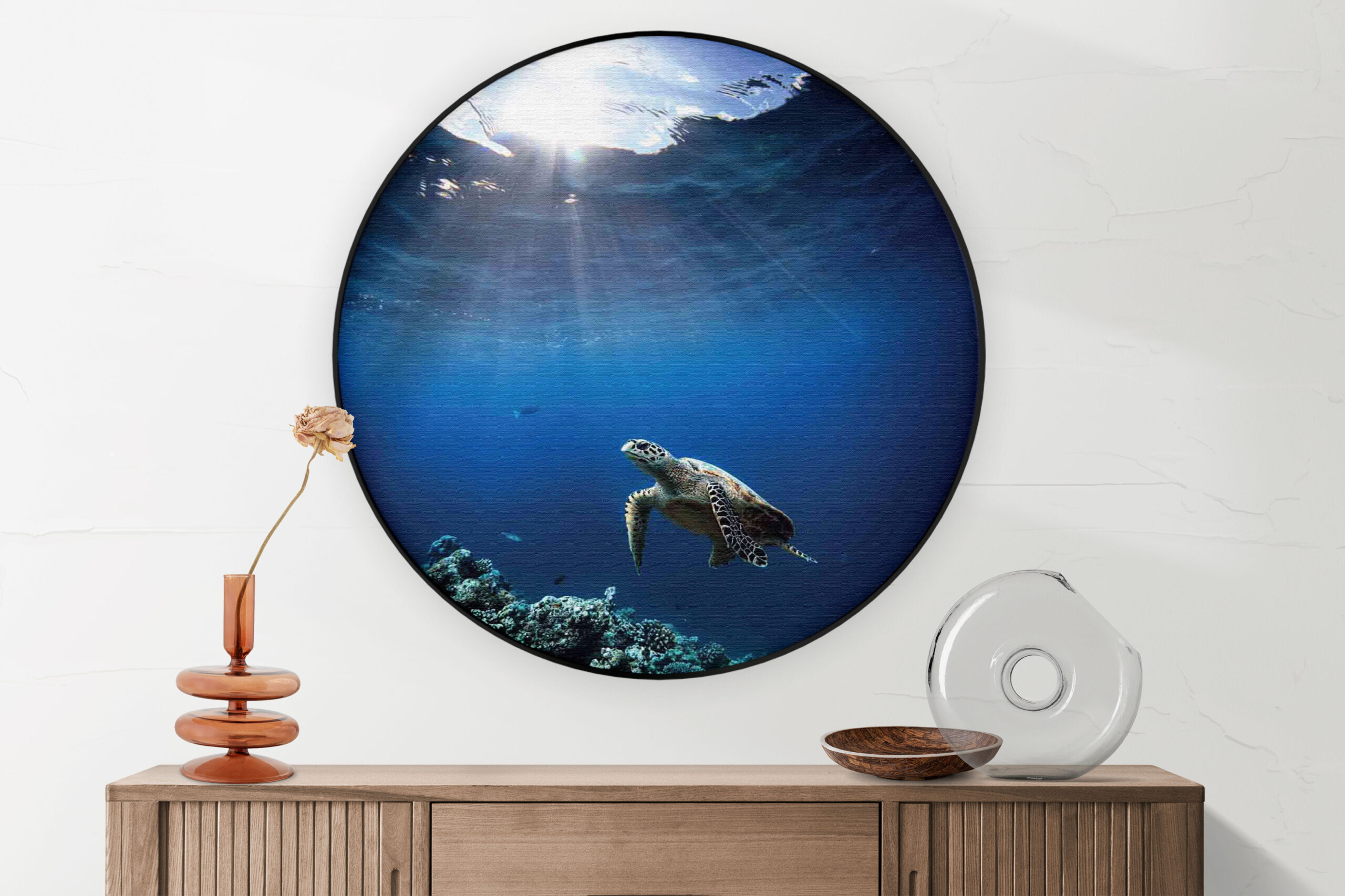Template_Vierkant_Rond_dieren_30-2-scaled Akoestisch Schilderij Zeeschildpad In Helderblauw Water 03 Rond - Muurcirkel Template Vierkant Rond dieren 30 2 scaled 1