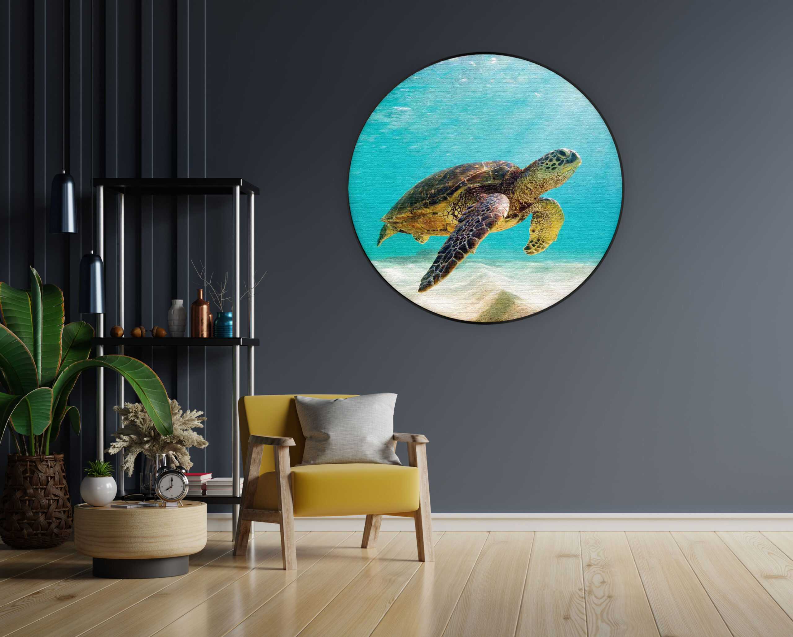 Akoestisch Schilderij Olifant Zwart Wit Rond - Muurcirkel Template Vierkant Rond dieren 58 1 scaled 1