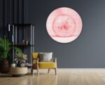 Akoestisch Schilderij Radijsje Roze Rond - Muurcirkel Template Vierkant Rond eten en drinken 1 1 1 scaled 1