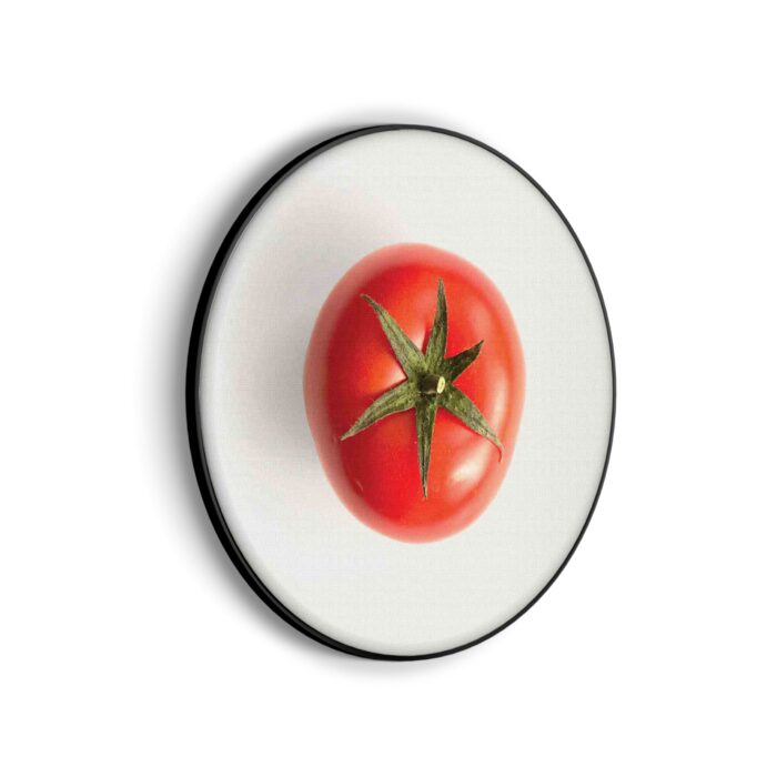 Akoestisch Schilderij Tomato Rond - Muurcirkel Template Vierkant Rond eten en drinken 12 scaled 1