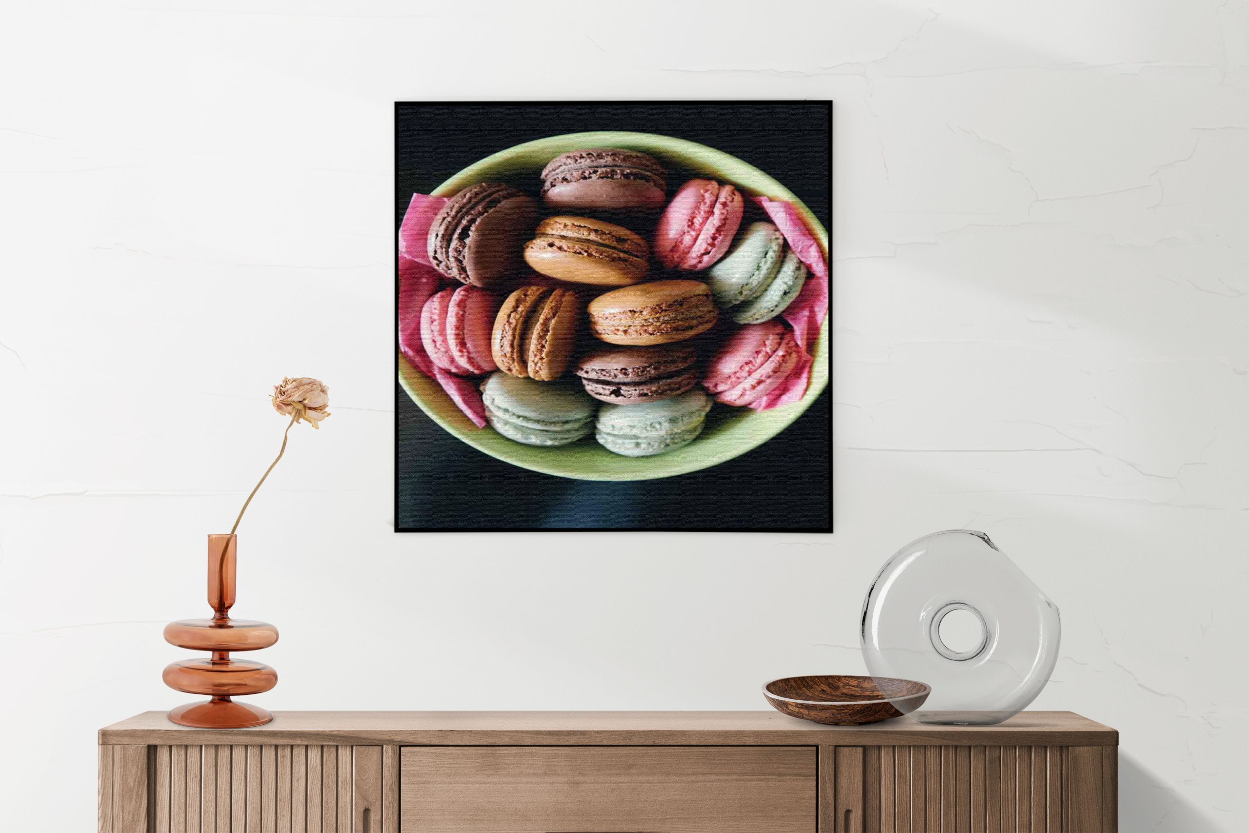 Akoestisch Schilderij Ijshoorn met Bloemen Vierkant Template Vierkant Rond eten en drinken 18 1 5 scaled 1